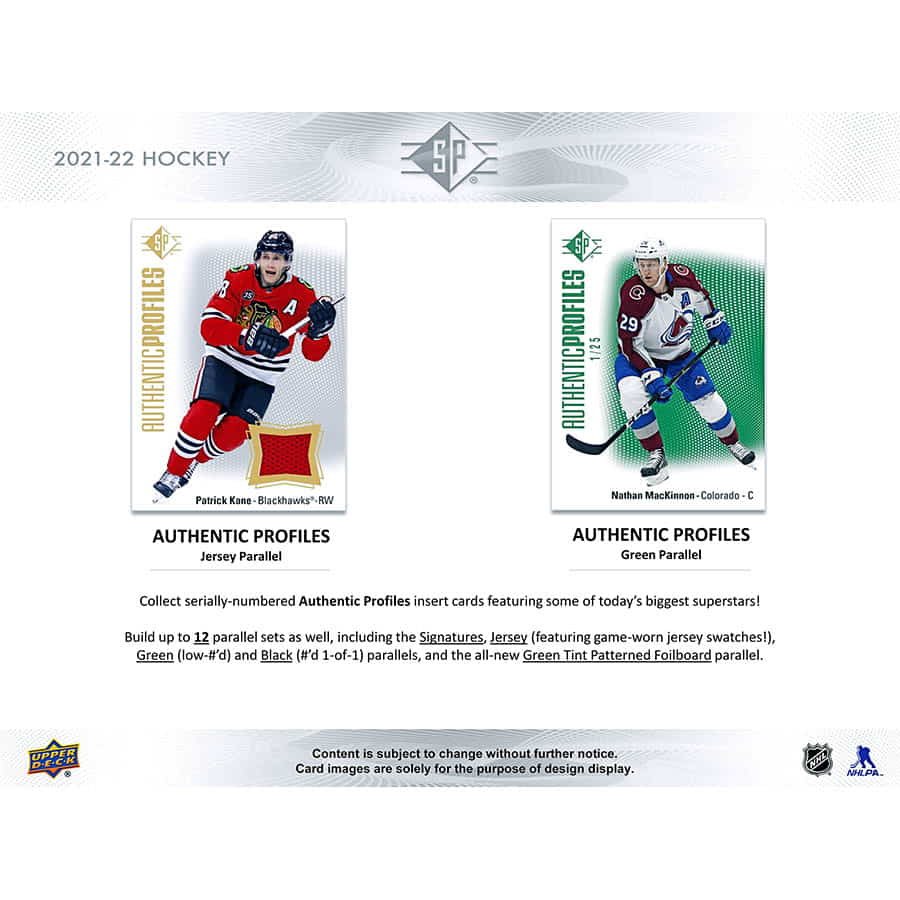 2021-22 Upper Deck Hockey SP Blaster Box - Image 5