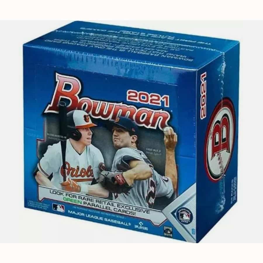 2021 Bowman Baseball Retail Display Box - Image 3