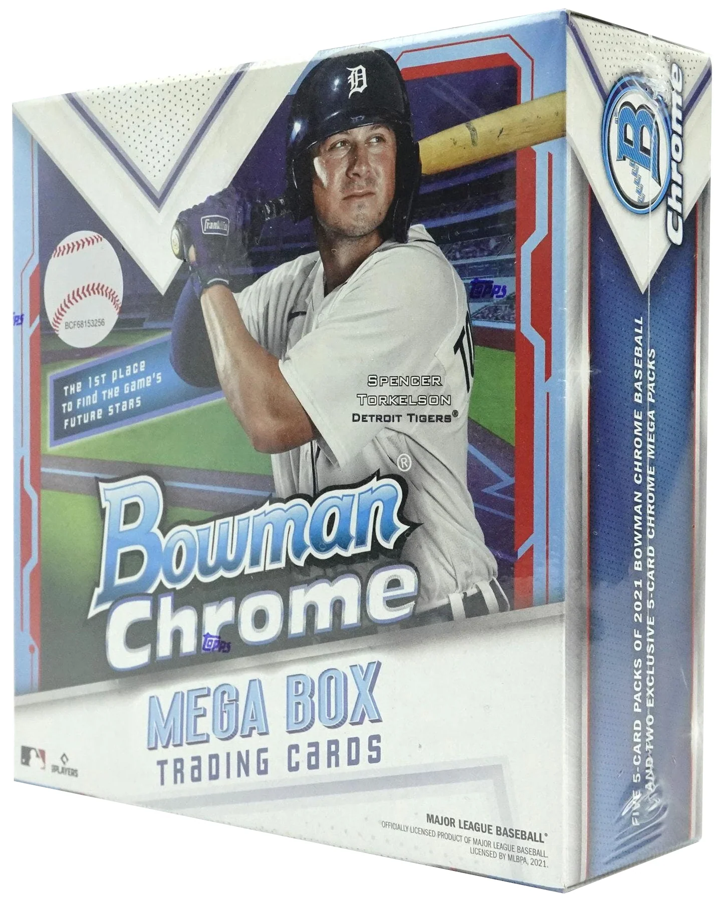 2021 Bowman Chrome Baseball Mega Box - Image 3
