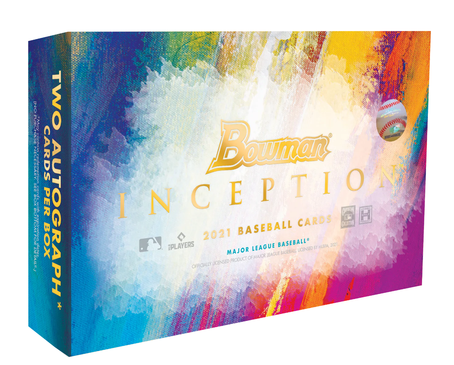 2021 Bowman Inception Baseball Hobby Box - Image 3