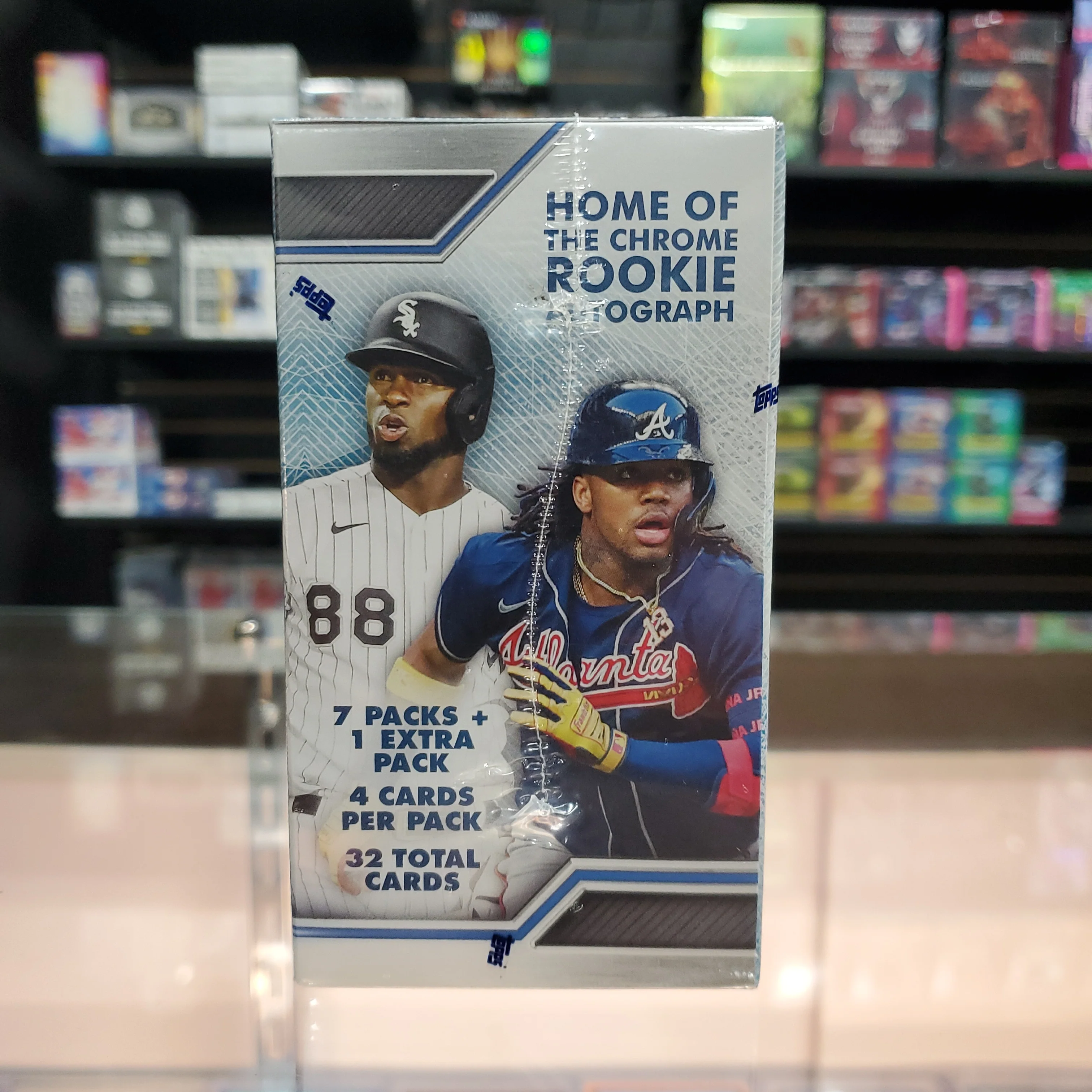 2021 Topps Chrome Baseball Blaster Box - Image 3