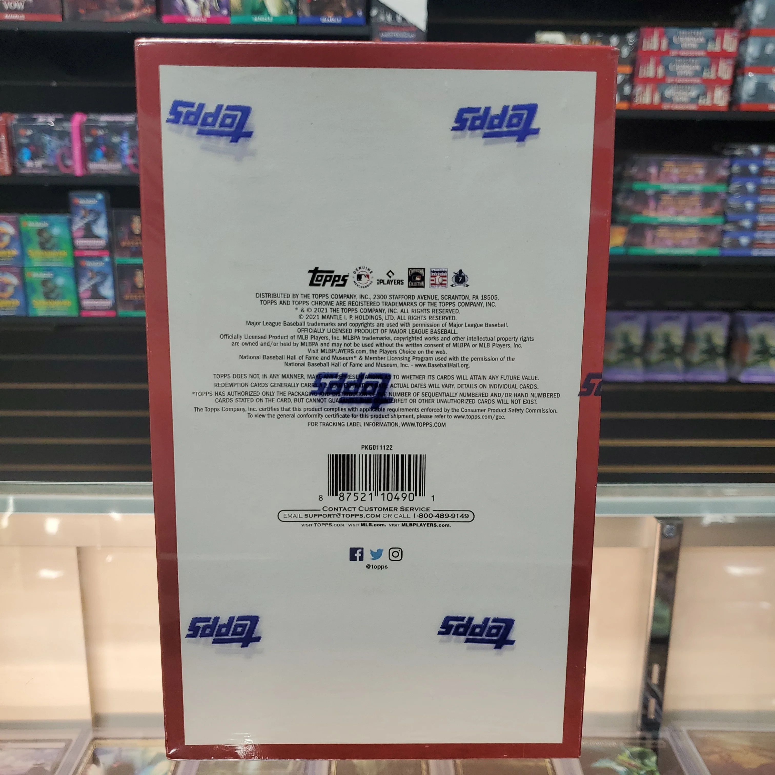2021 Topps Chrome Platinum Anniversary Baseball Hobby Lite Box - Image 2