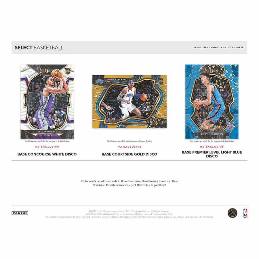 2022-23 Panini Select Basketball H2 Hybrid Hobby Box - Image 5
