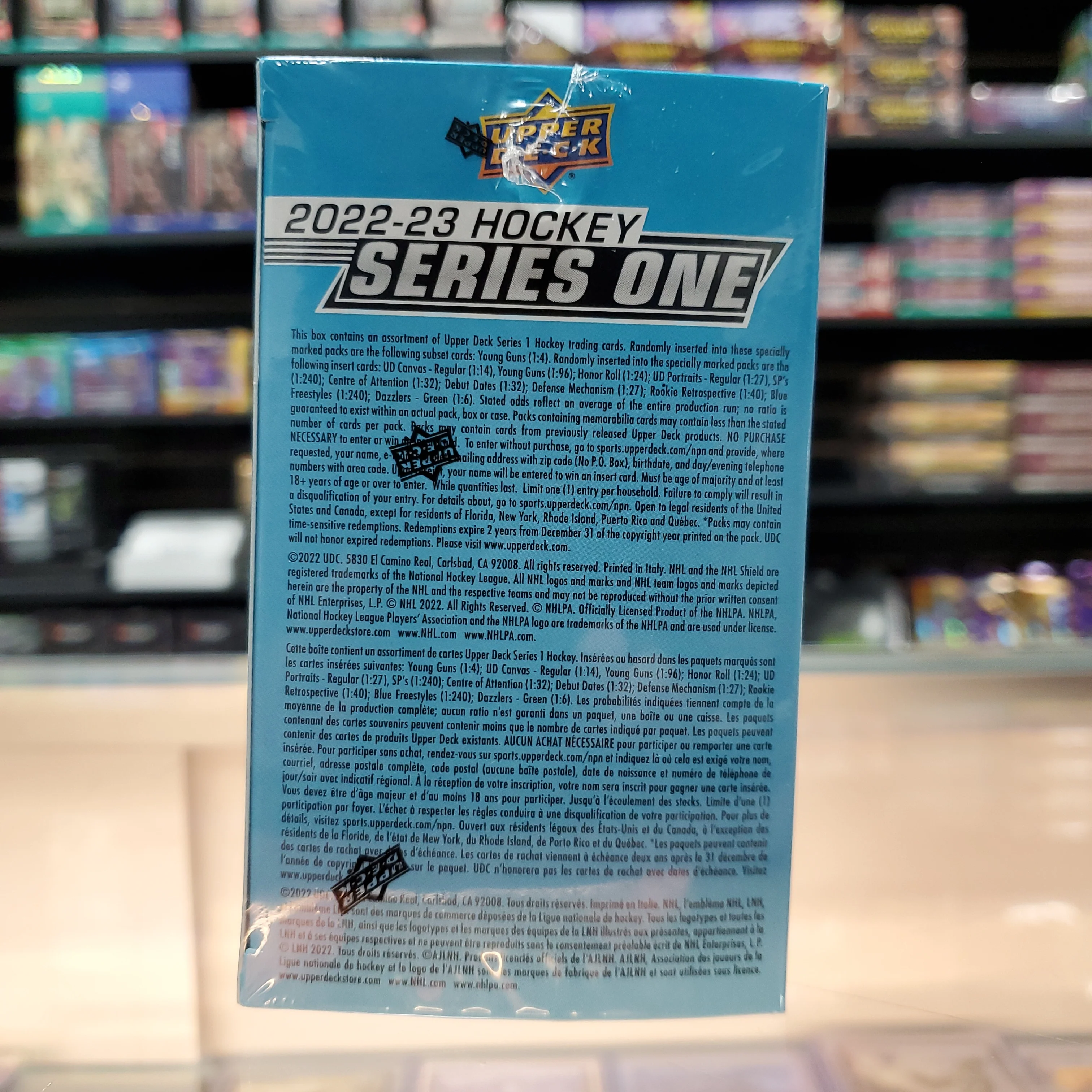 2022-23 Upper Deck Hockey Series One Blaster Box - Image 3