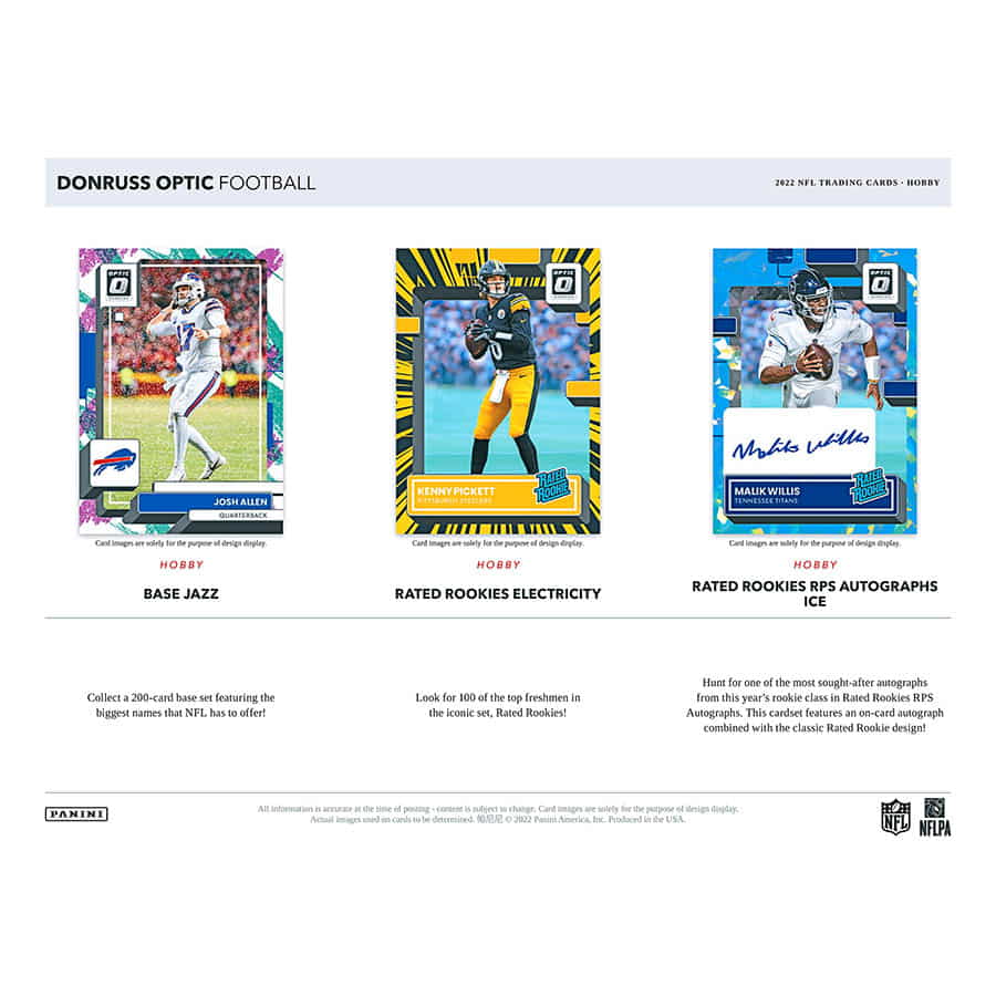 2022 Donruss Optic Football Hobby Box - Image 5