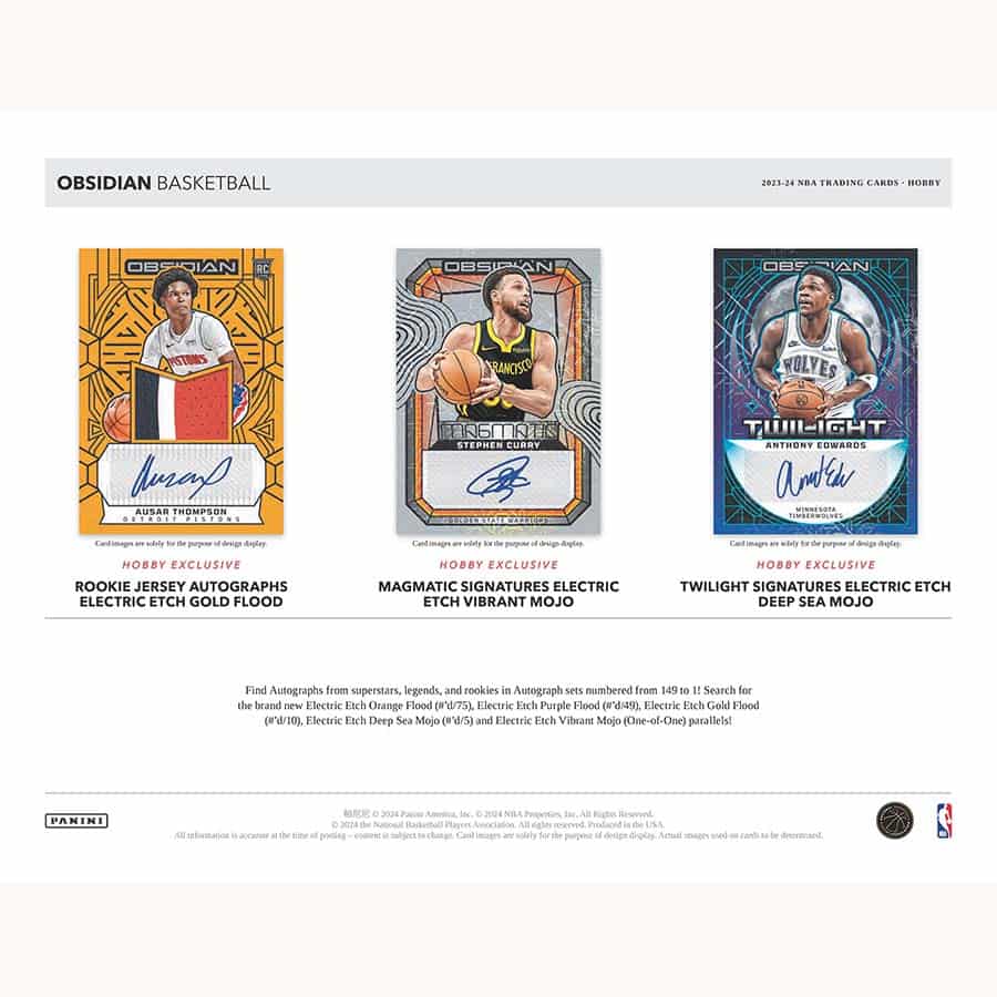 2023-24 Obsidian Basketball Hobby Box - Image 3