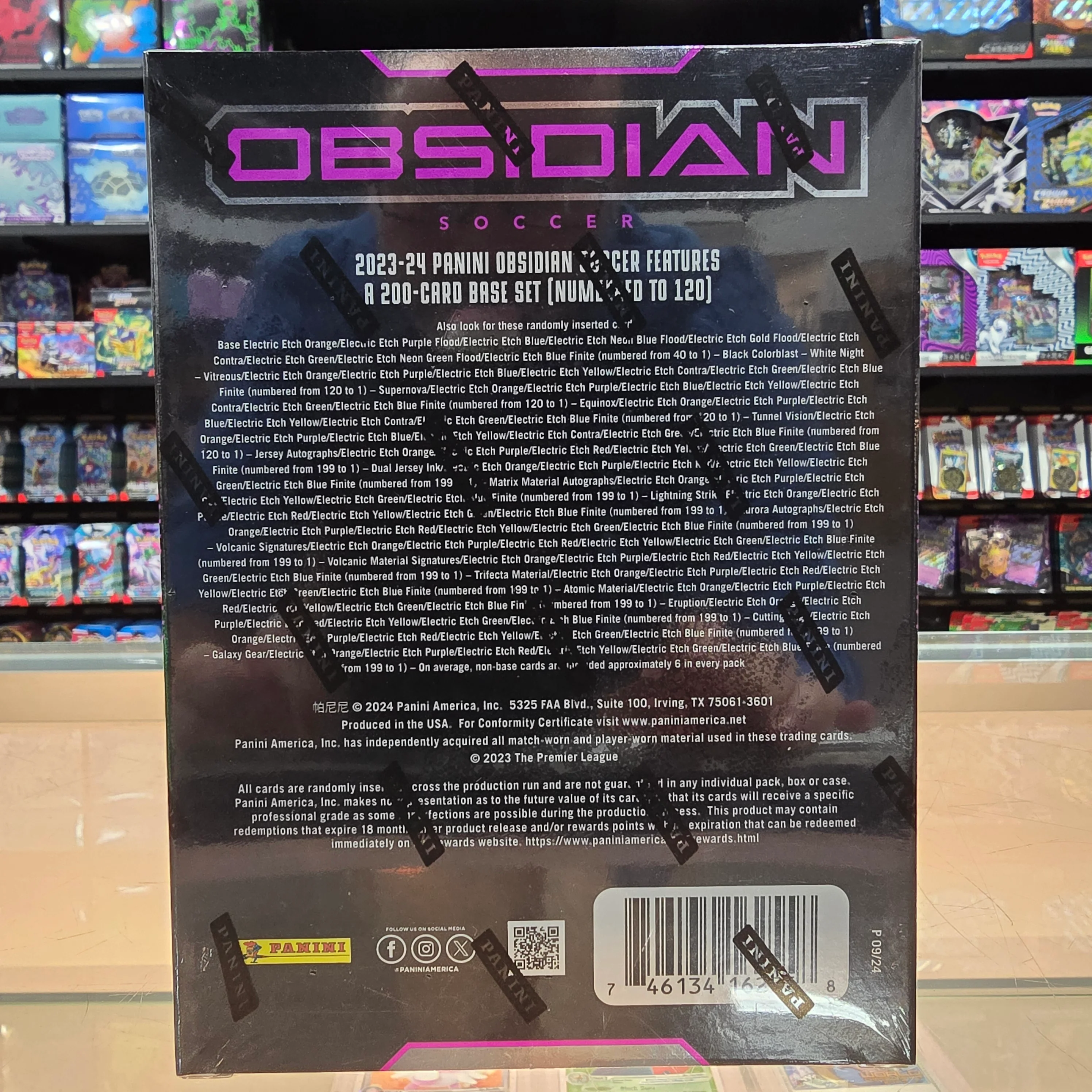 2023-24 Obsidian Soccer Hobby Box - Image 5