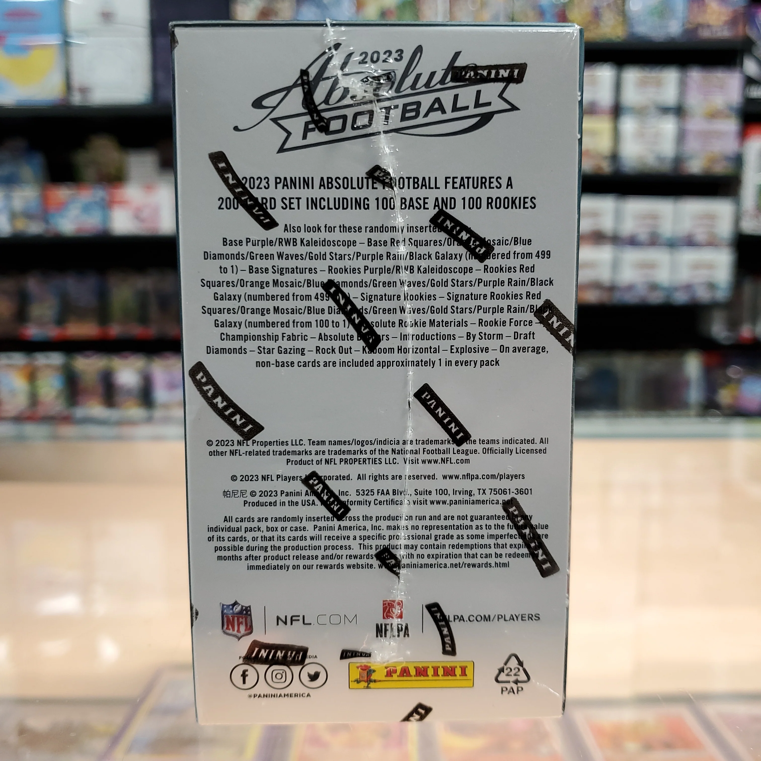 2023 Absolute Football Hobby Blaster Box - Image 3