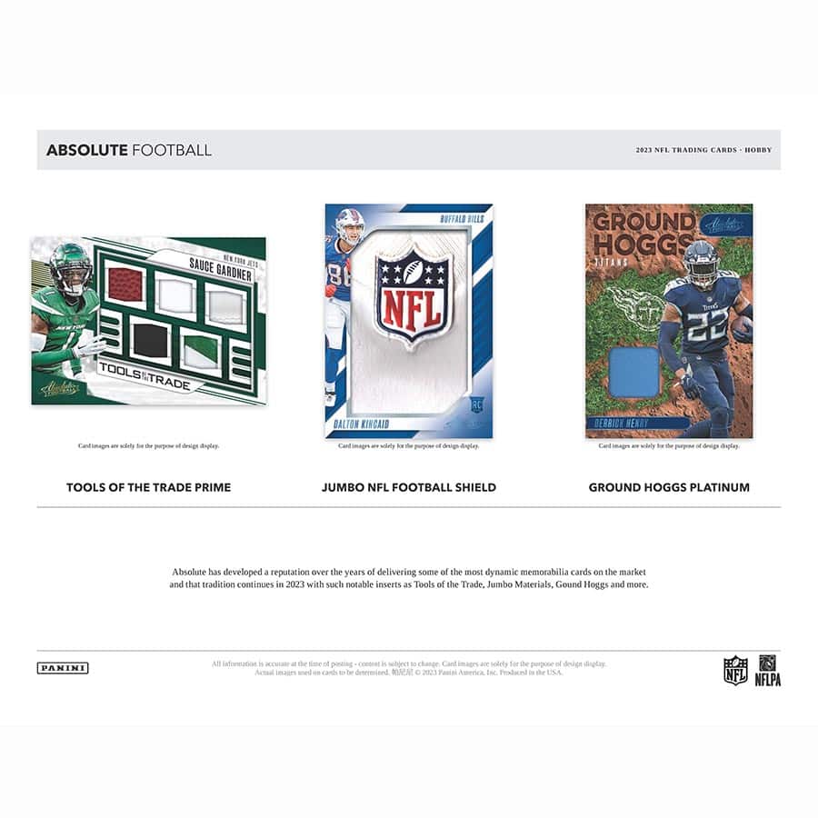 2023 Absolute Football Hobby Box - Image 7