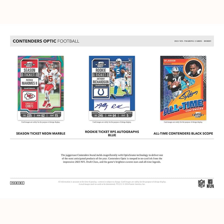 2023 Contenders Optic Football Hobby Box - Image 5