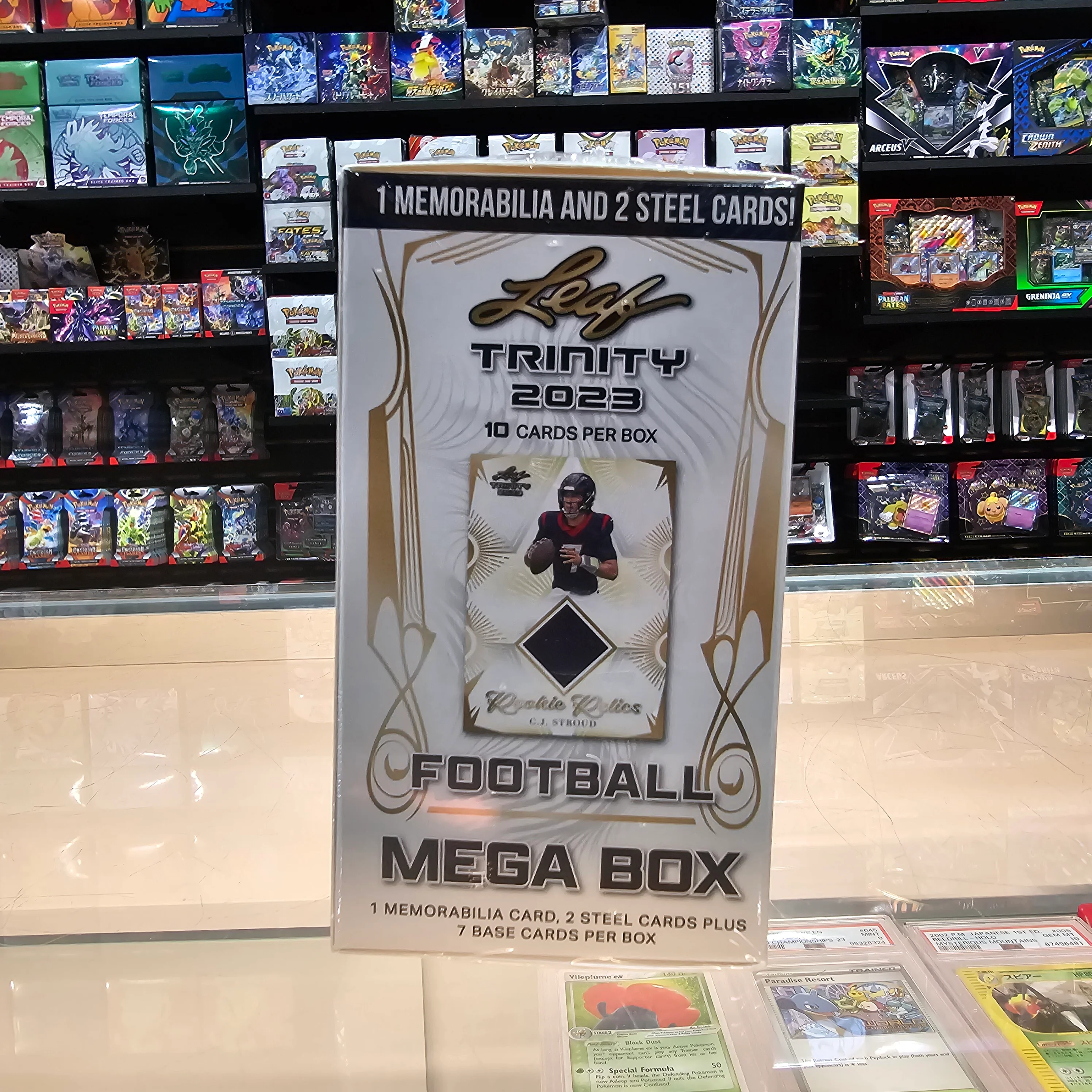 2023 Leaf Trinity Football Hobby Mega Box - Image 3
