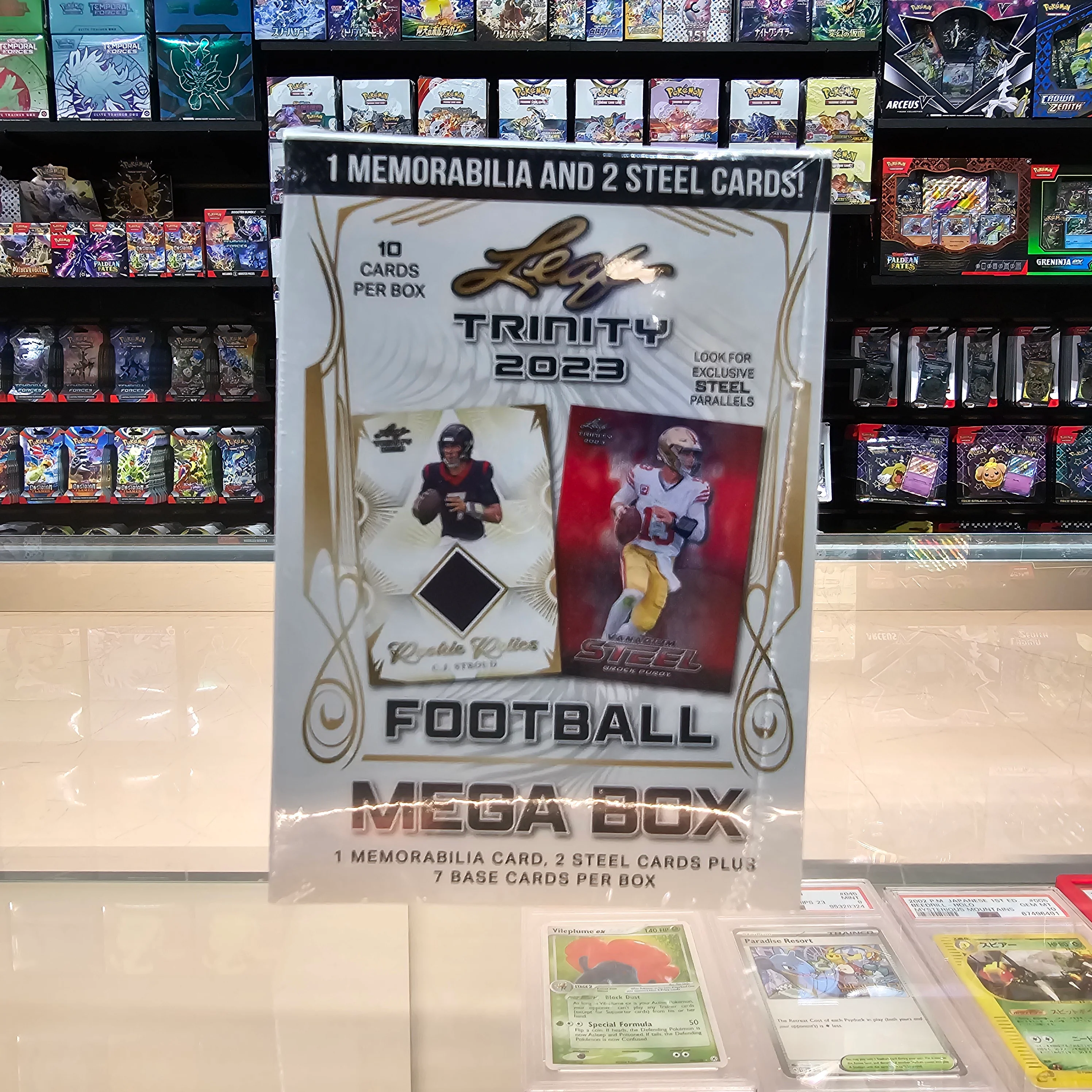 2023 Leaf Trinity Football Hobby Mega Box - Image 4