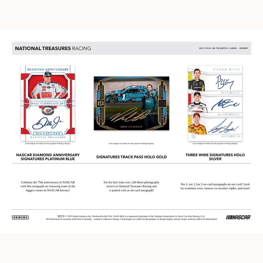 2023 National Treasure Racing Hobby Box - Image 3