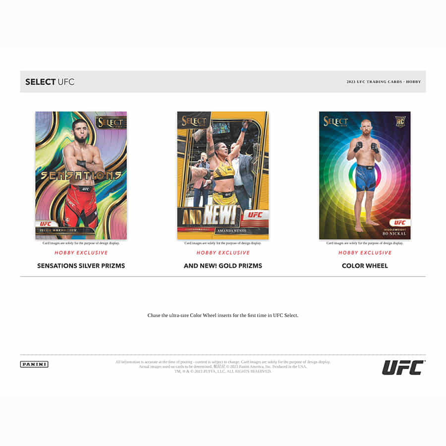 2023 Select UFC Hobby Box - Image 4