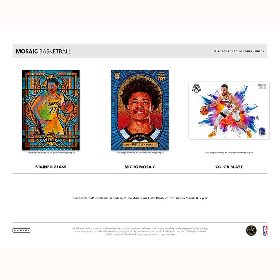 2024-25 Mosaic Basketball Hobby Box - Image 6