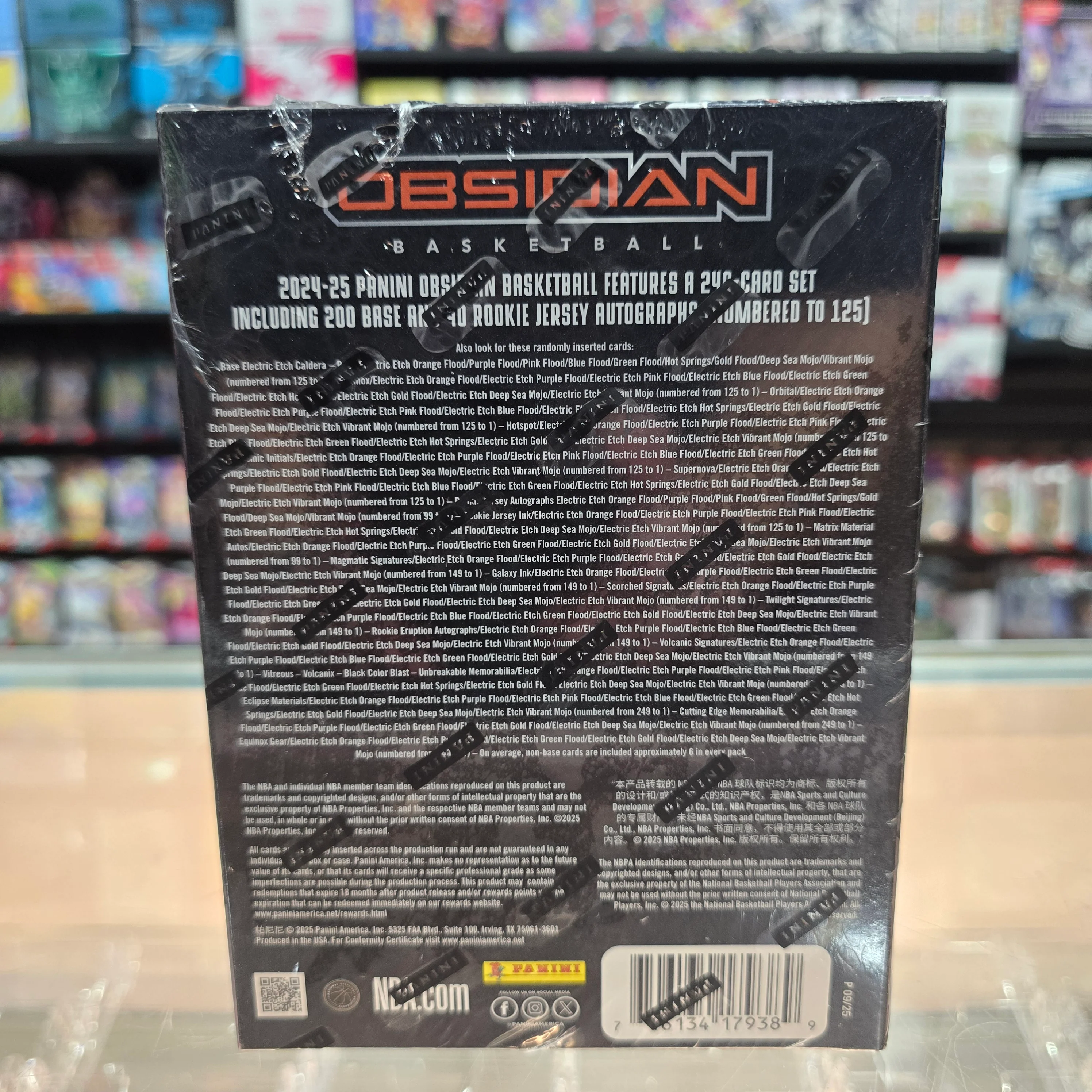 2024-25 Obsidian Basketball Hobby Box - Image 2