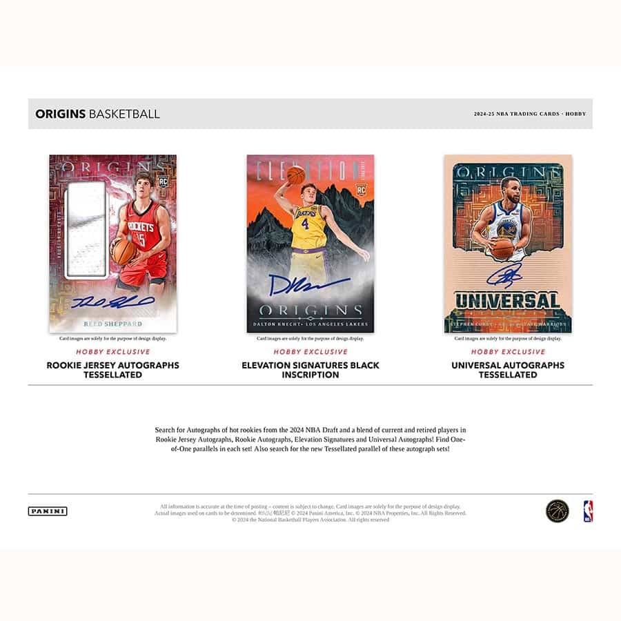 2024-25 Origins Basketball Hobby Box - Image 3