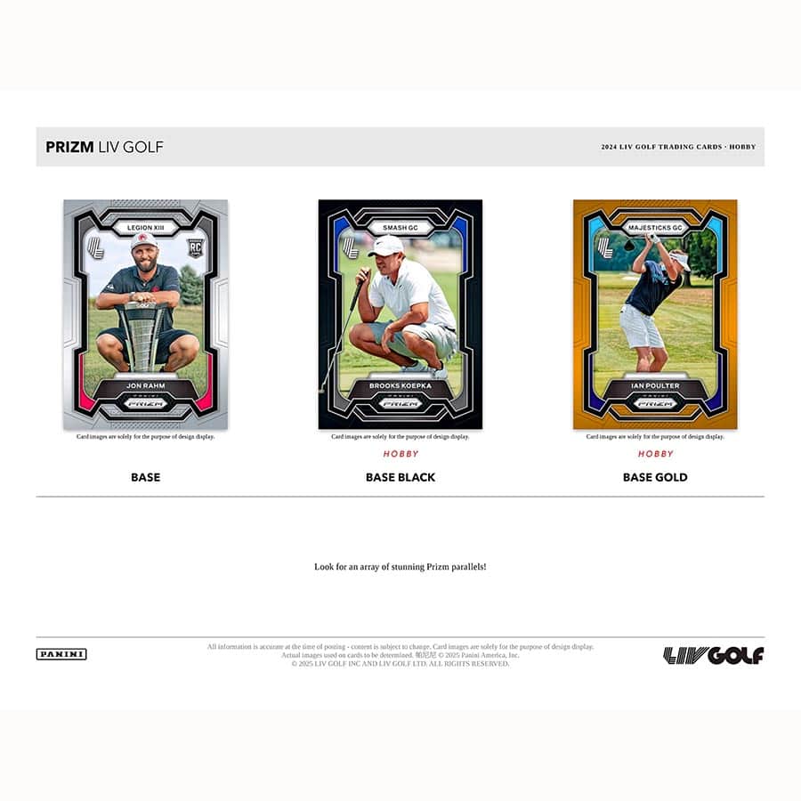 2024-25 Prizm LIV Golf Hobby Box - Image 3