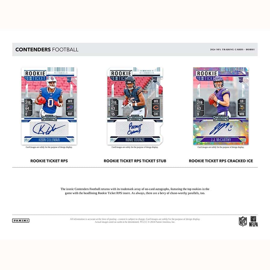 2024 Contenders Football Hobby Box - Image 5
