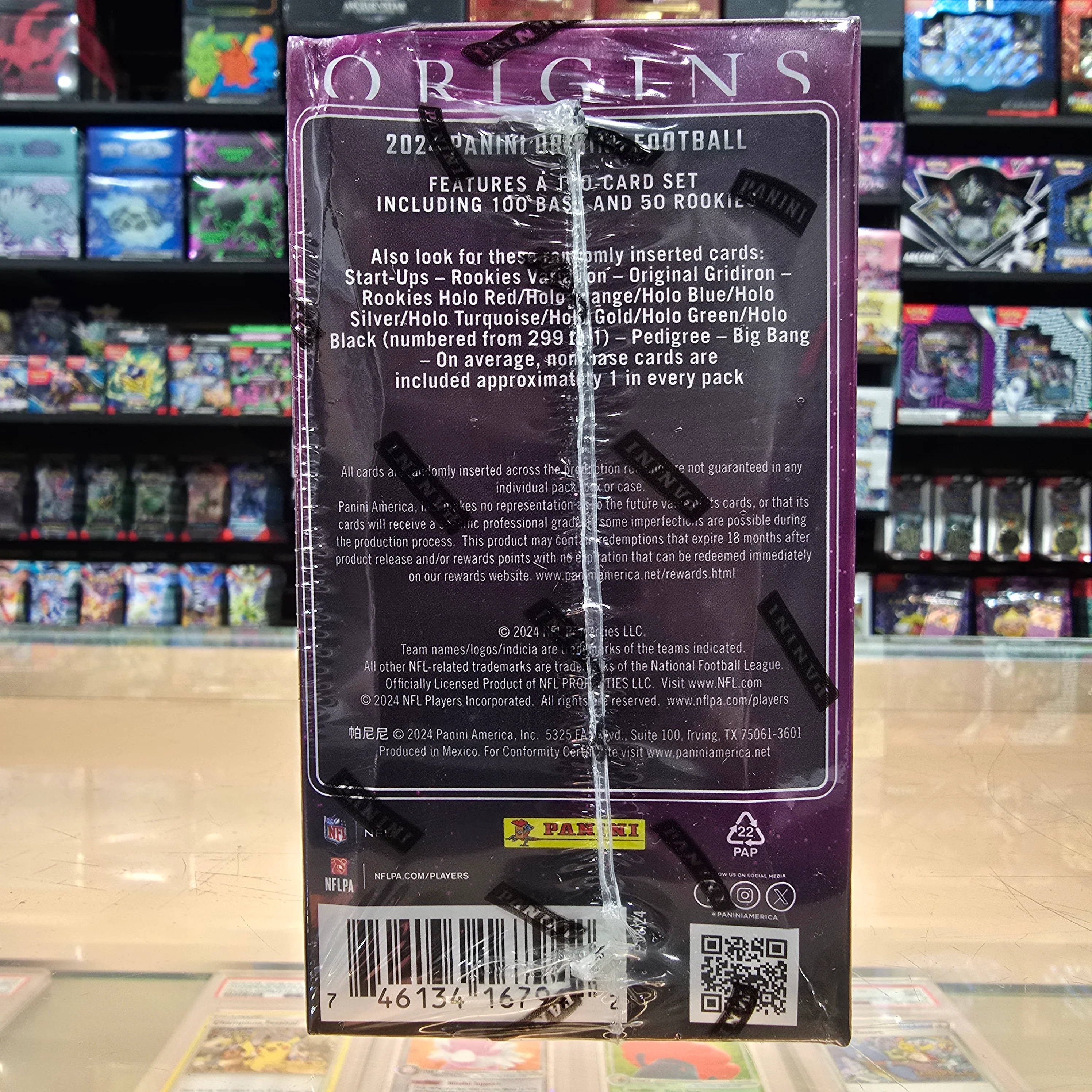 2024 Origins International Football Hobby Blaster Box - Image 3
