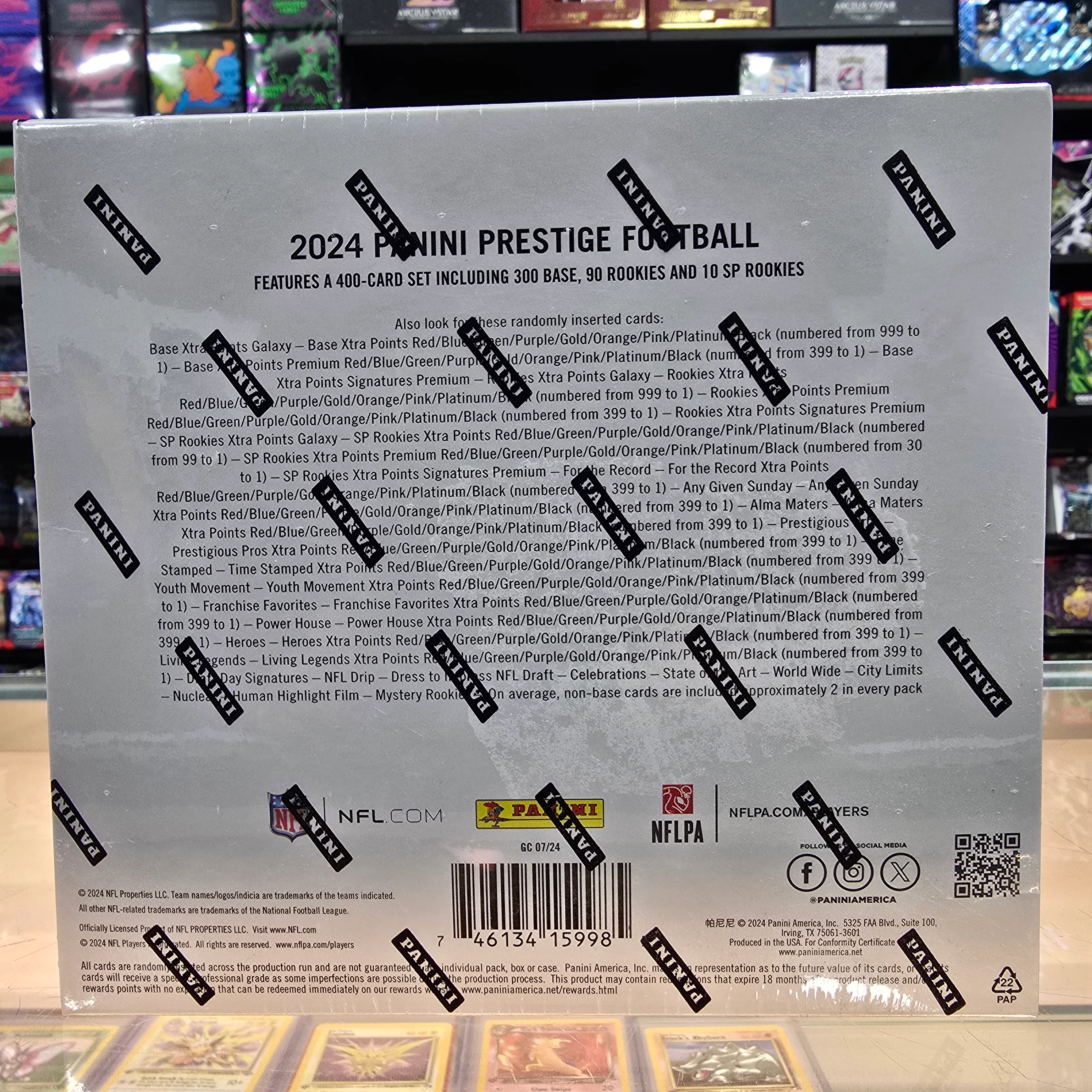 2024 Prestige H2 Hybrid Football Hobby Box - Image 2