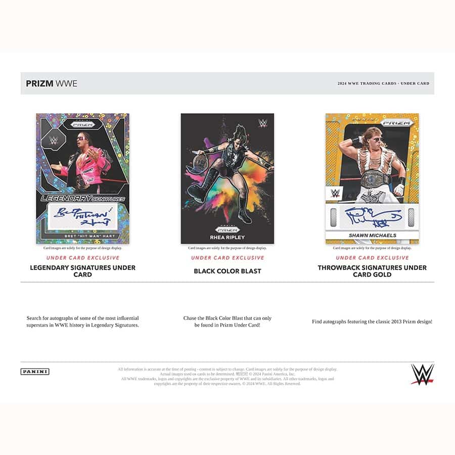 2024 Prizm WWE Under Card Hobby Box - Image 3