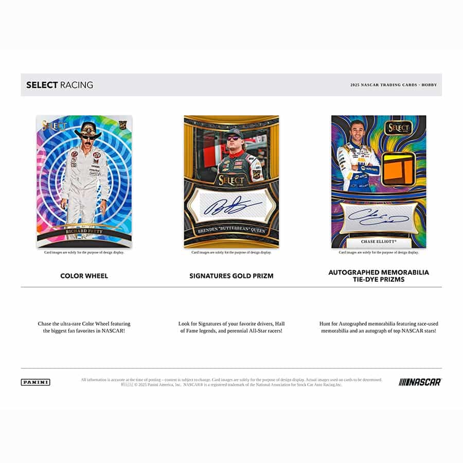 2025 Select Racing Hobby Box - Image 5