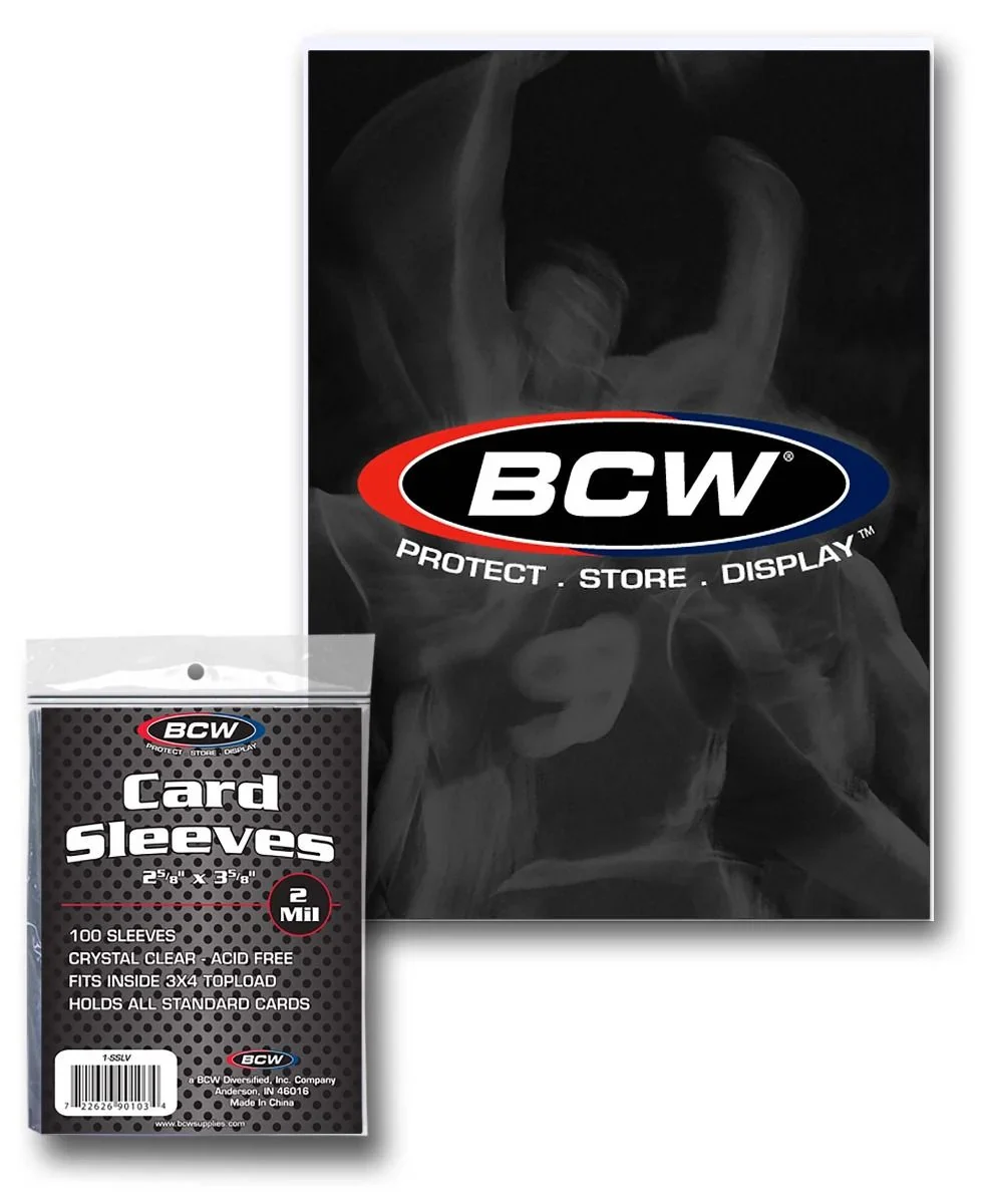 BCW: Standard Size Card Sleeve 100CT - Image 2
