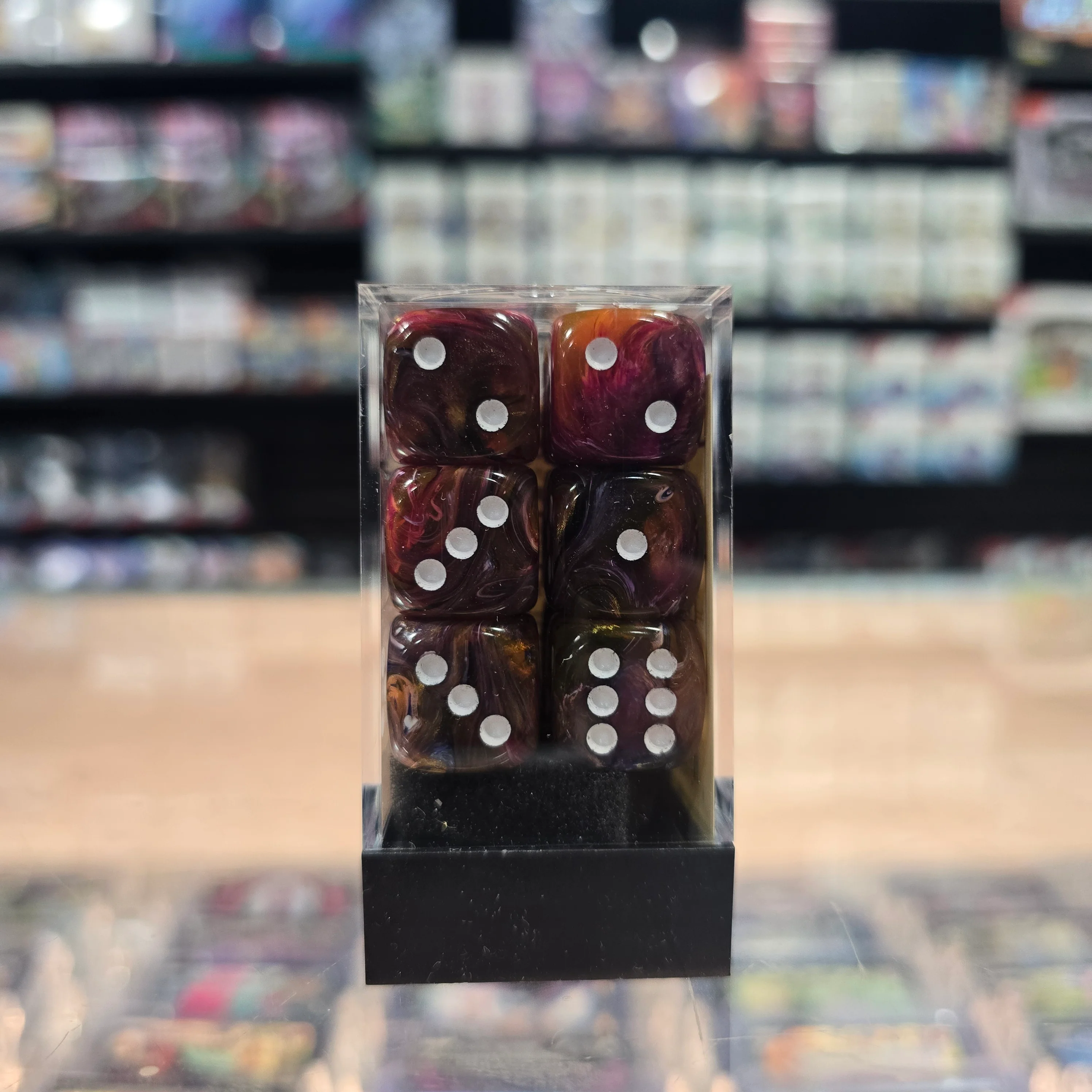 Chessex: Festive - 16mm D6 36PC Dice Block (Symphony & White) - Image 3