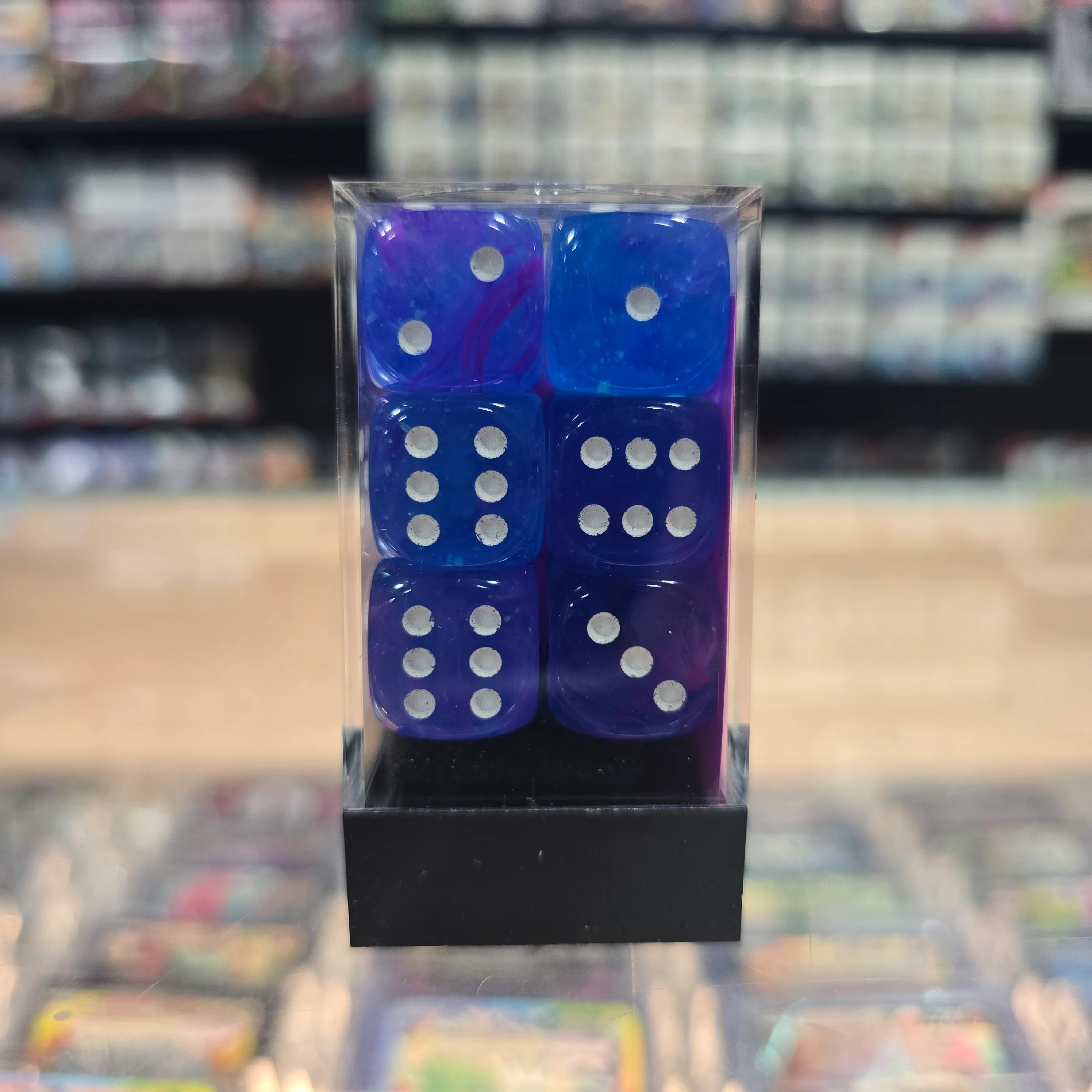 Chessex: Nebula - Luminary - 16mm D6 36PC Dice Block (Aura & White) - Image 4