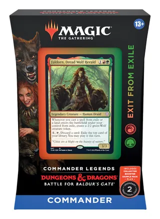 Magic: The Gathering - Commander Legends: Battle for Baldur's Gate - Commander Deck (Exit from Exile) - Image 2