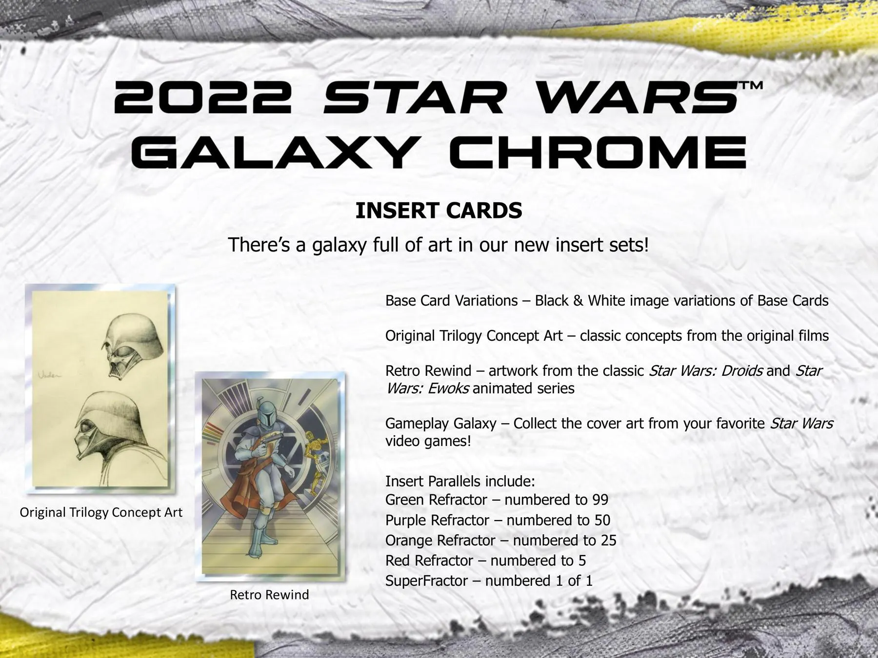 2022 Topps Star Wars Galaxy Chrome Hobby Box - Image 4