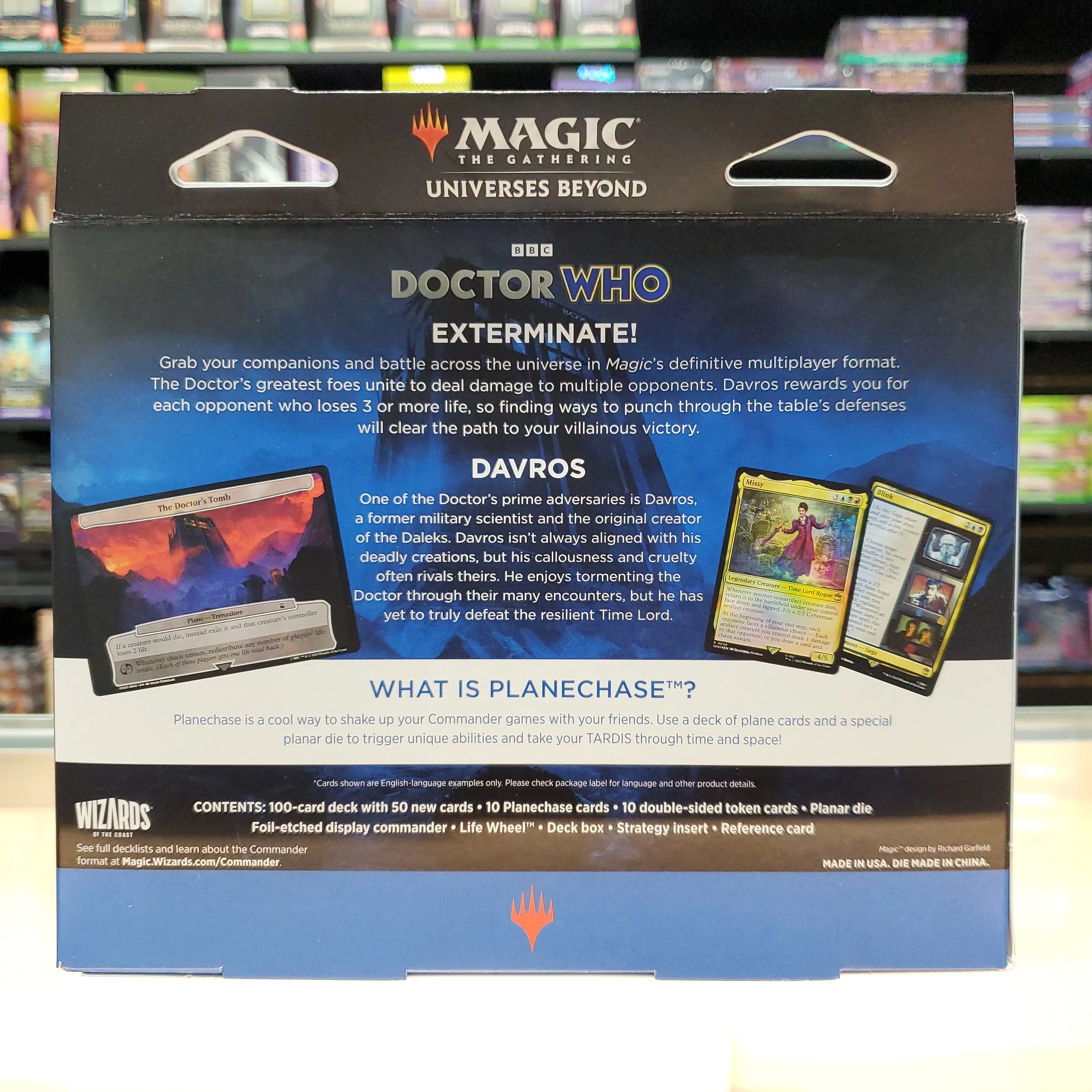 Magic: The Gathering - Doctor Who - Commander Deck (Masters of Evil) - Image 2