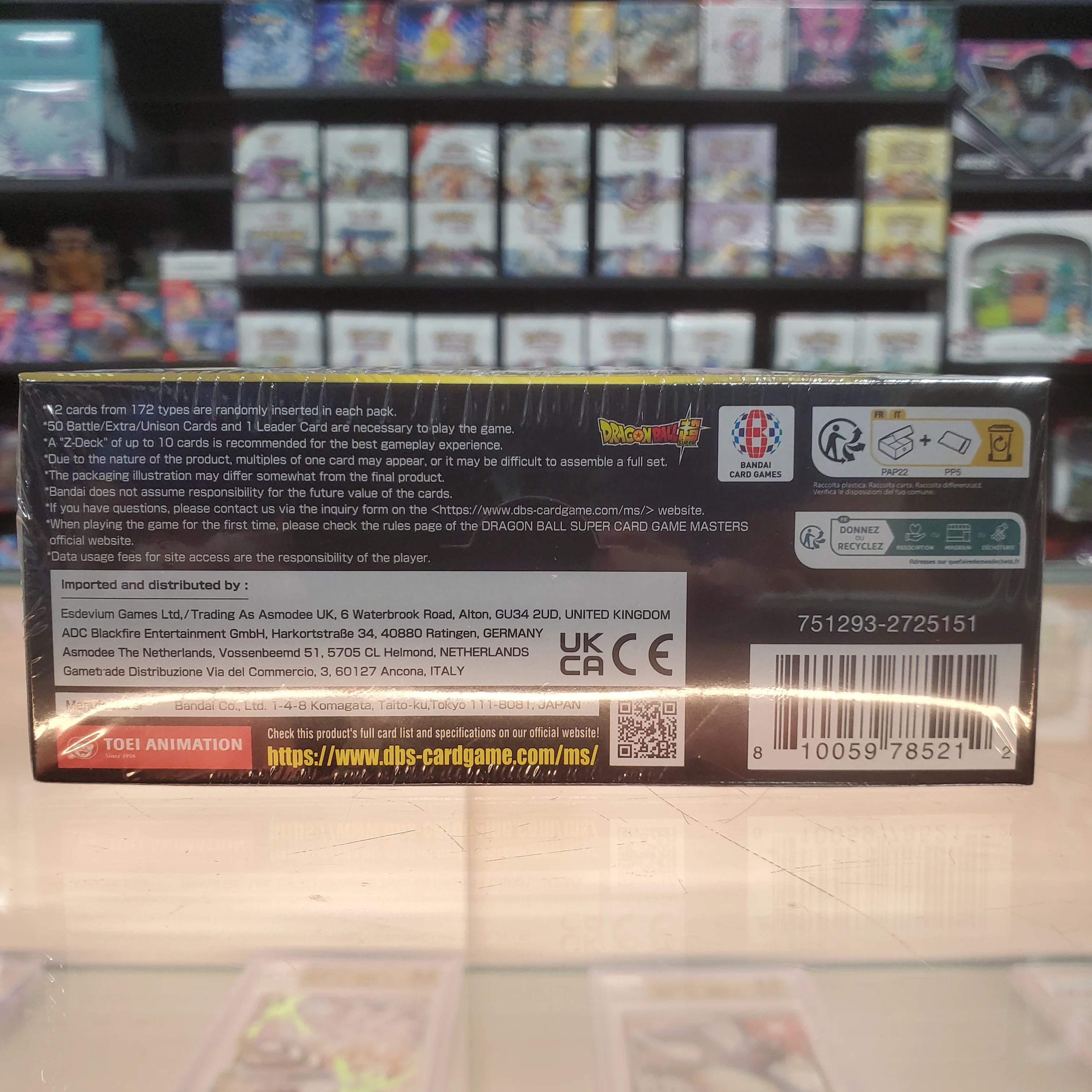 Dragon Ball Super Masters TCG: Legend of the Dragon Balls ZENKAI Series: Set 08 - Booster Box - Image 2