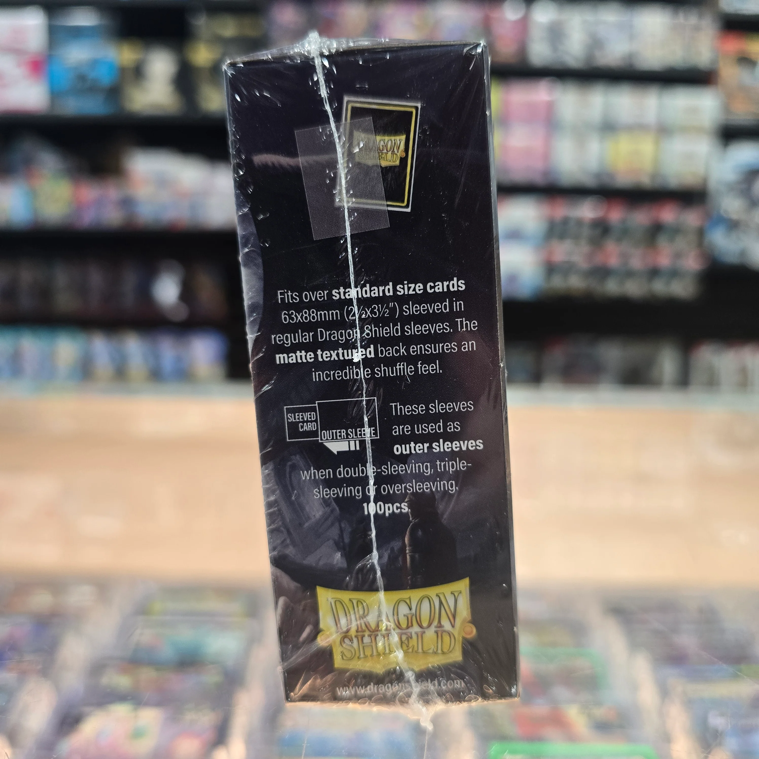 Dragon Shield Deck Protector - Matte Clear (Outer Sleeves) 100 CT - Image 3