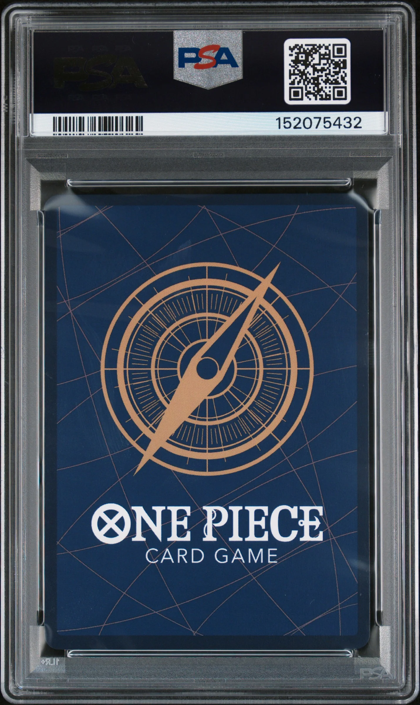 MONKEY D. LUFFY WANTED ALTERNATE ART 2023 ONE PIECE OP03-PILLARS OF STRENGTH PSA MINT 9 - Image 2