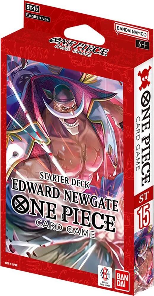 One Piece TCG: Edward.Newgate (Red) [ST-15] - Starter Deck (Limit 1) - Image 3