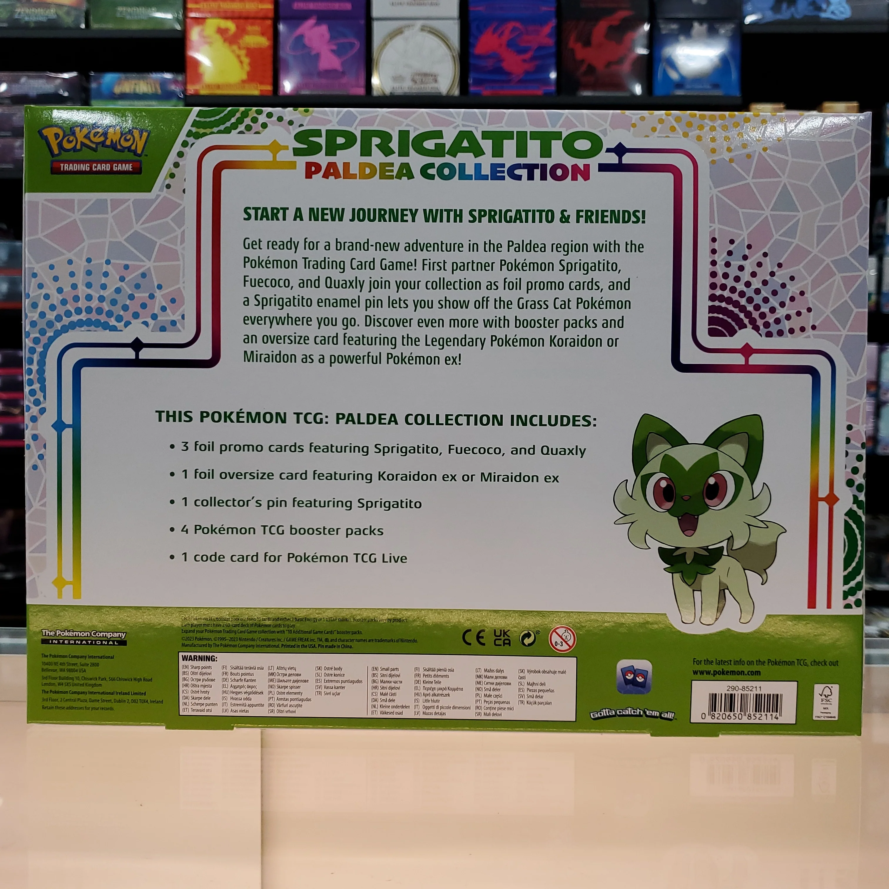 Pokémon TCG: Paldea Collection (Sprigatito) - Image 3
