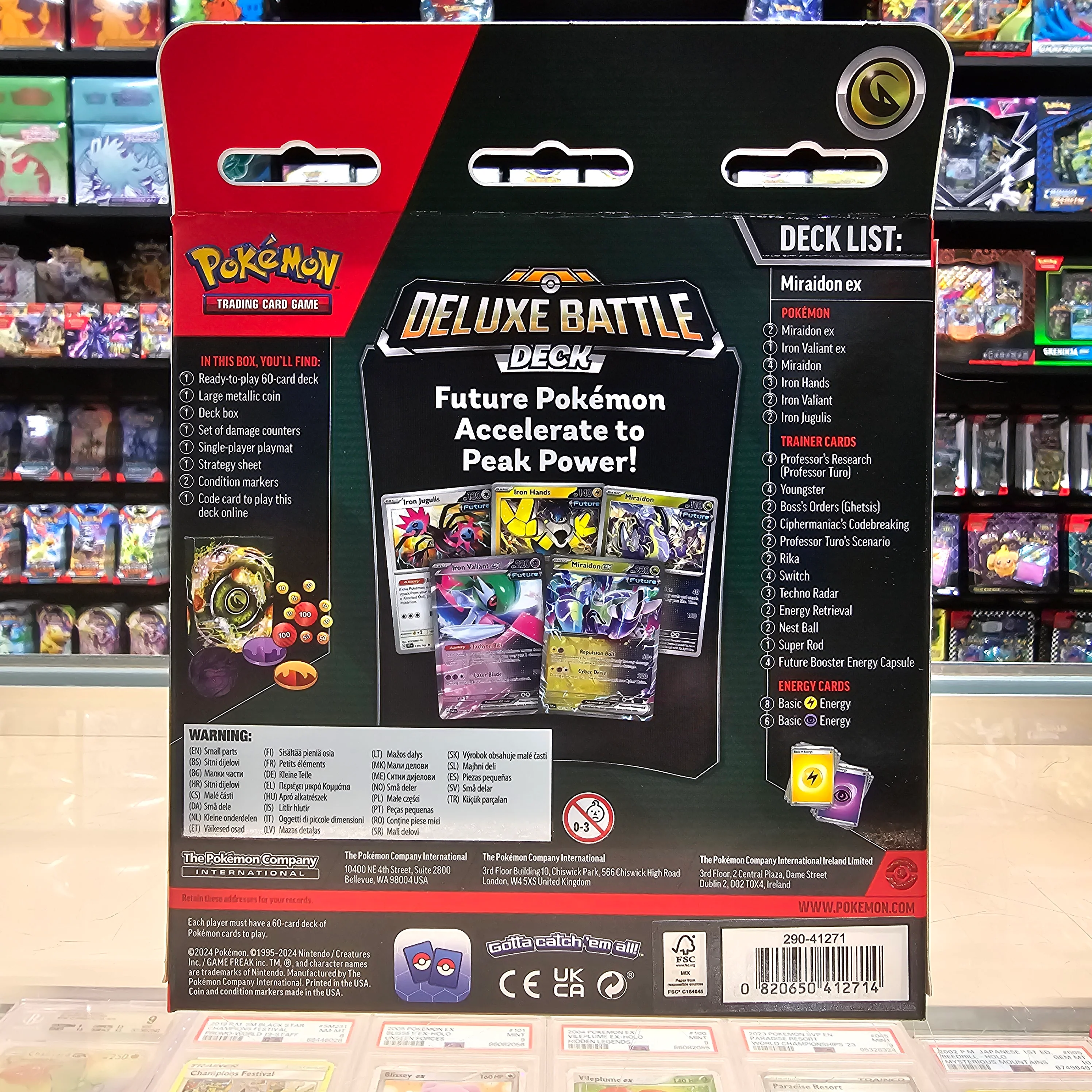 Pokémon TCG: Deluxe Battle Deck (Miraidon ex) - Image 2