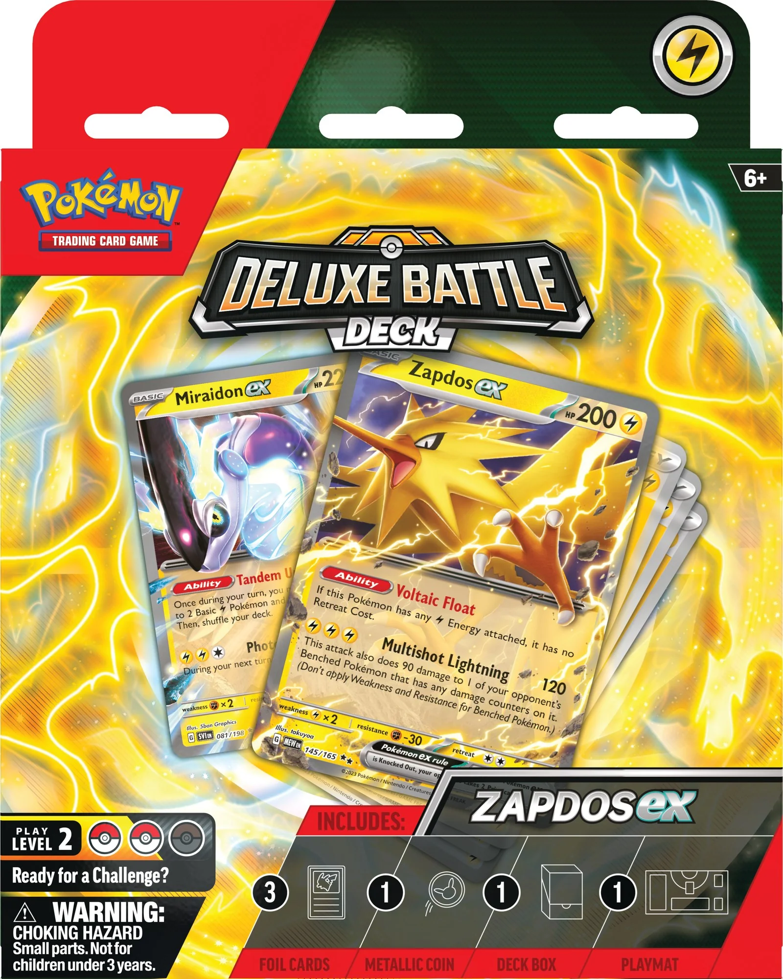 Pokémon TCG: Deluxe Battle Deck (Zapdos ex) - Image 3