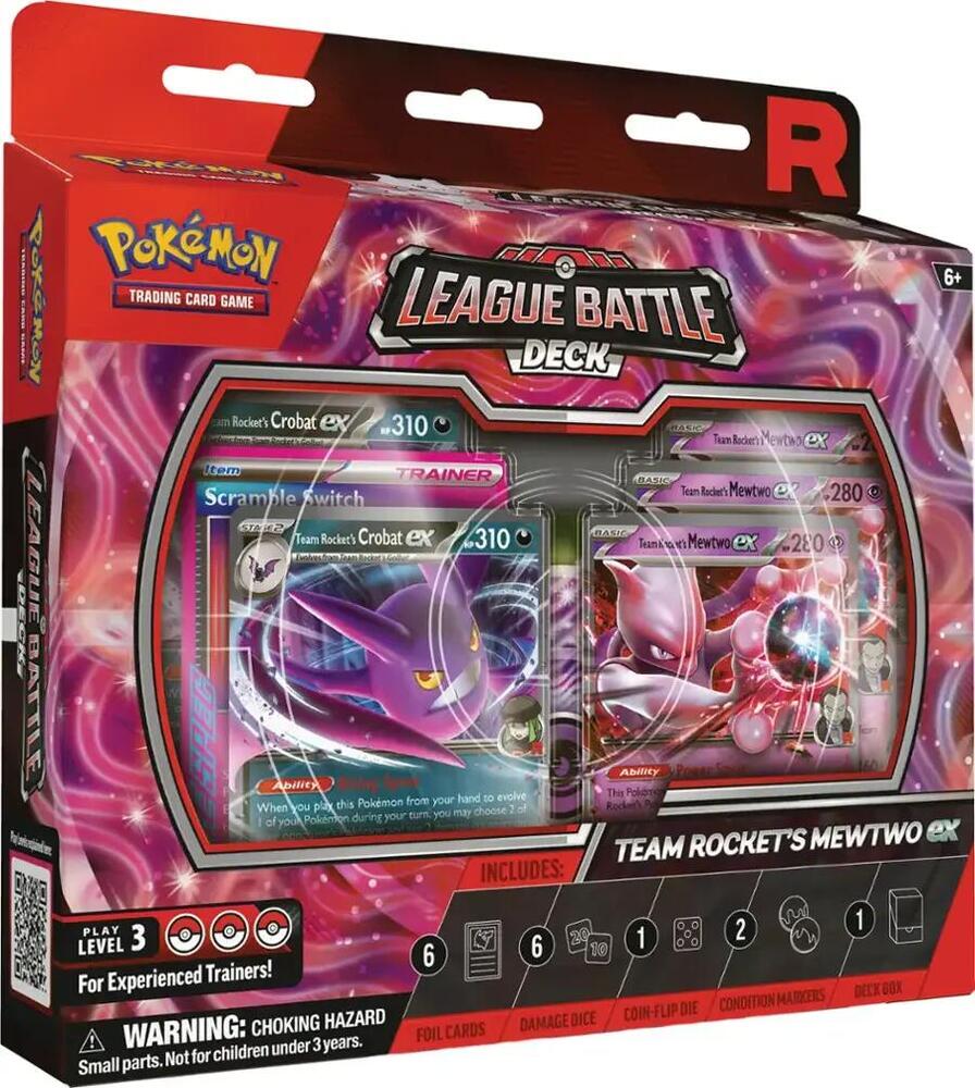 Pokémon TCG: League Battle Deck (Team Rocket's Mewtwo ex) - Image 2