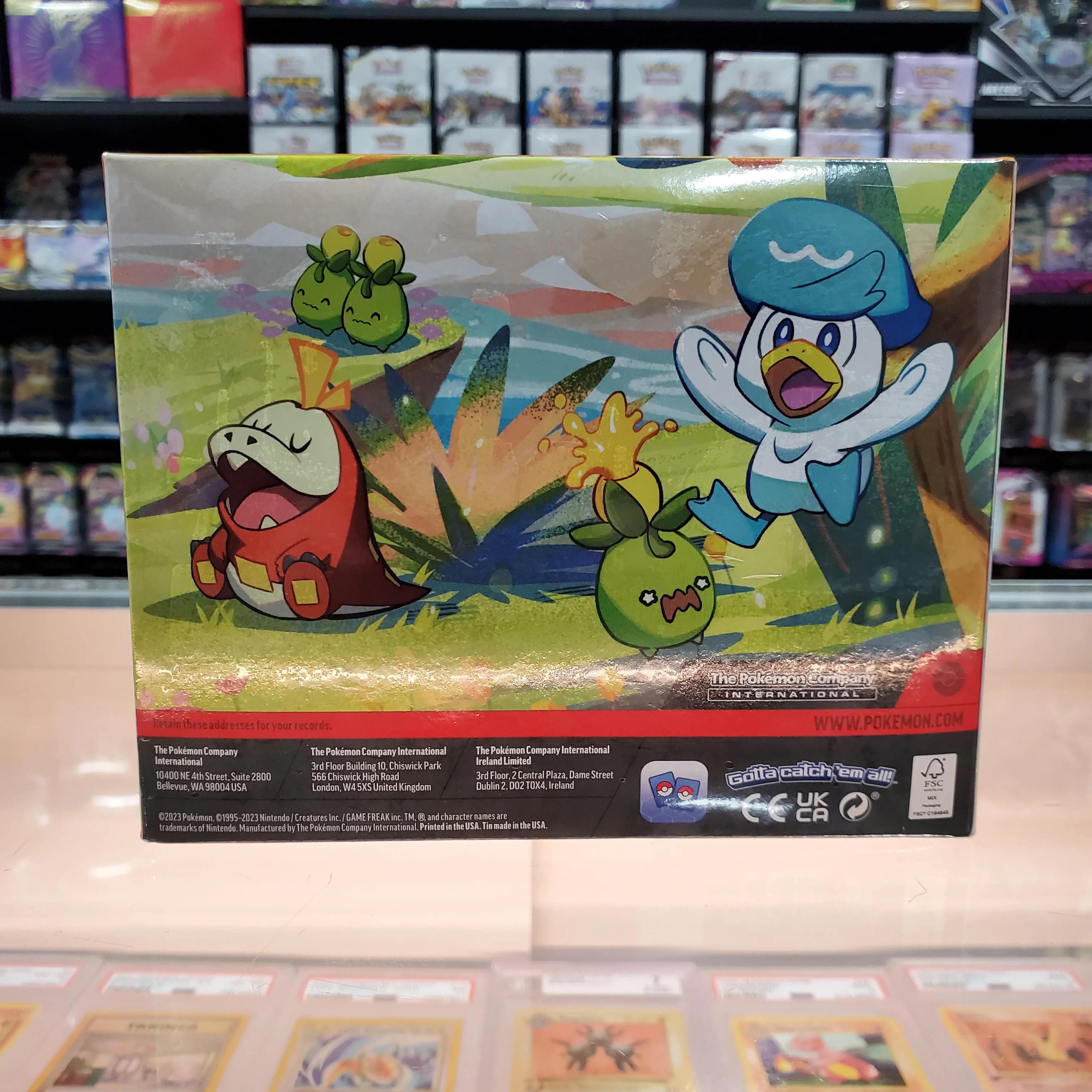 Pokémon TCG: Paldea Friends Mini Tin Display - Image 2