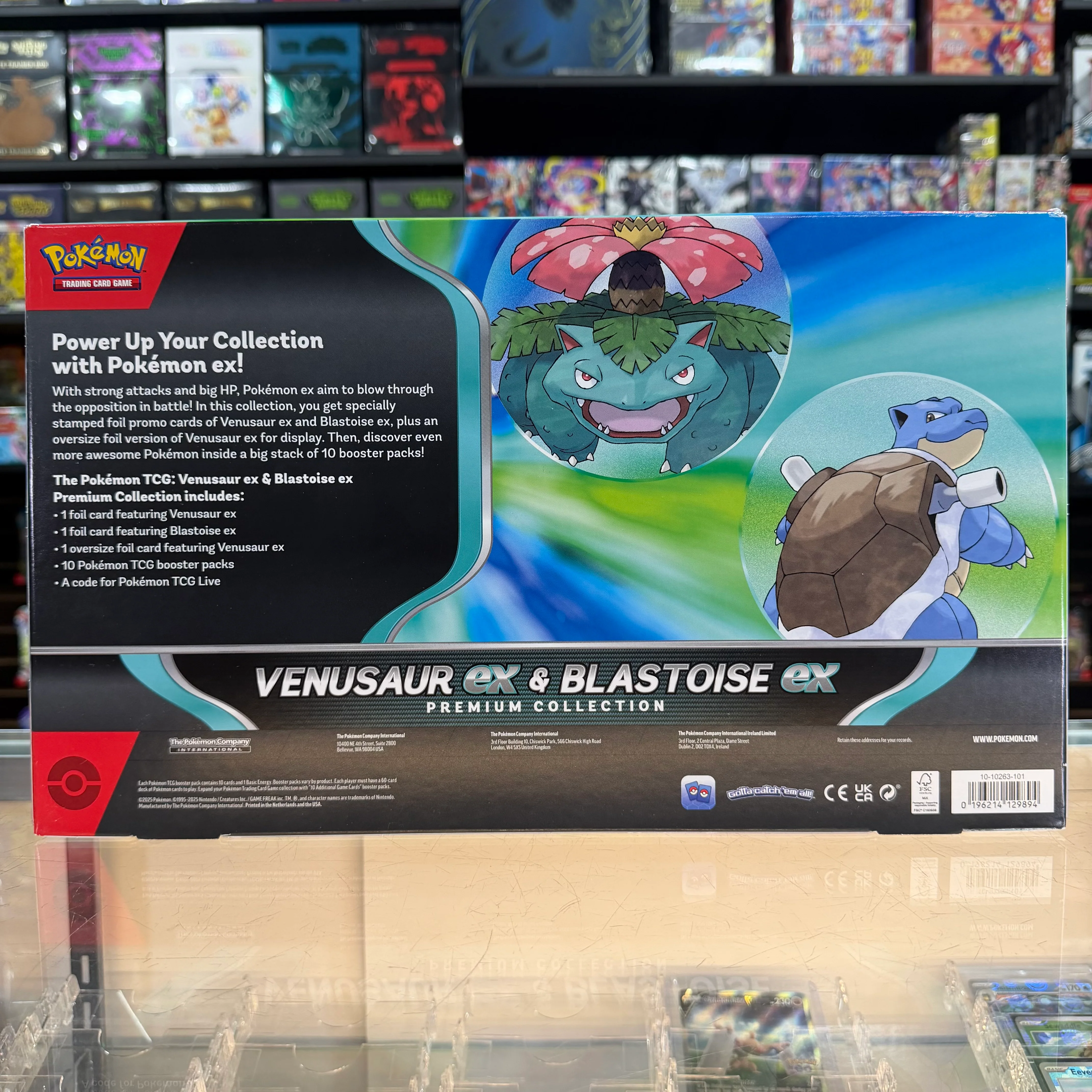 Pokémon TCG: Premium Collection (Venusaur & Blastoise ex) - Image 2