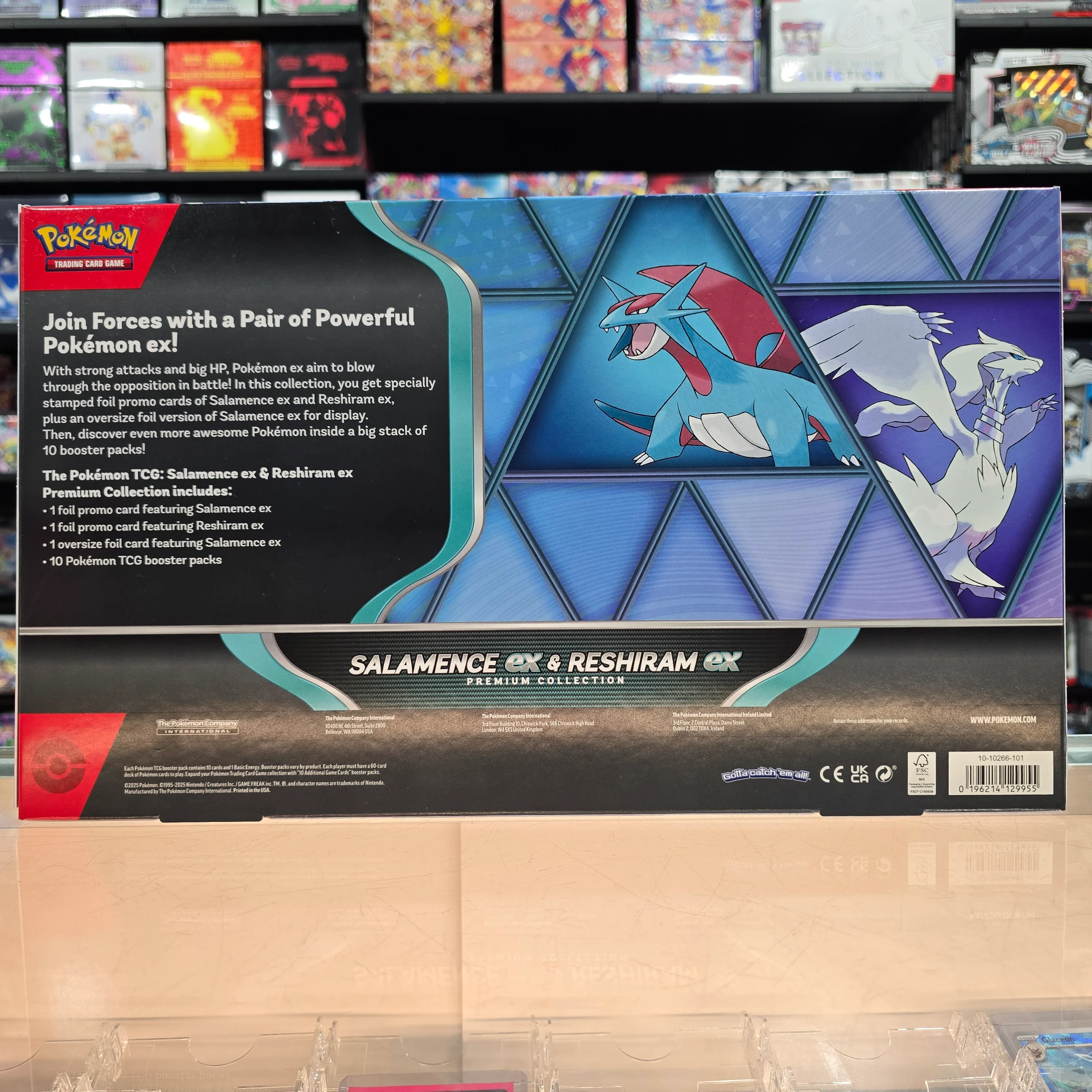 Pokémon TCG: Salamence ex & Reshiram ex Premium Collection (Limit 1) - Image 2