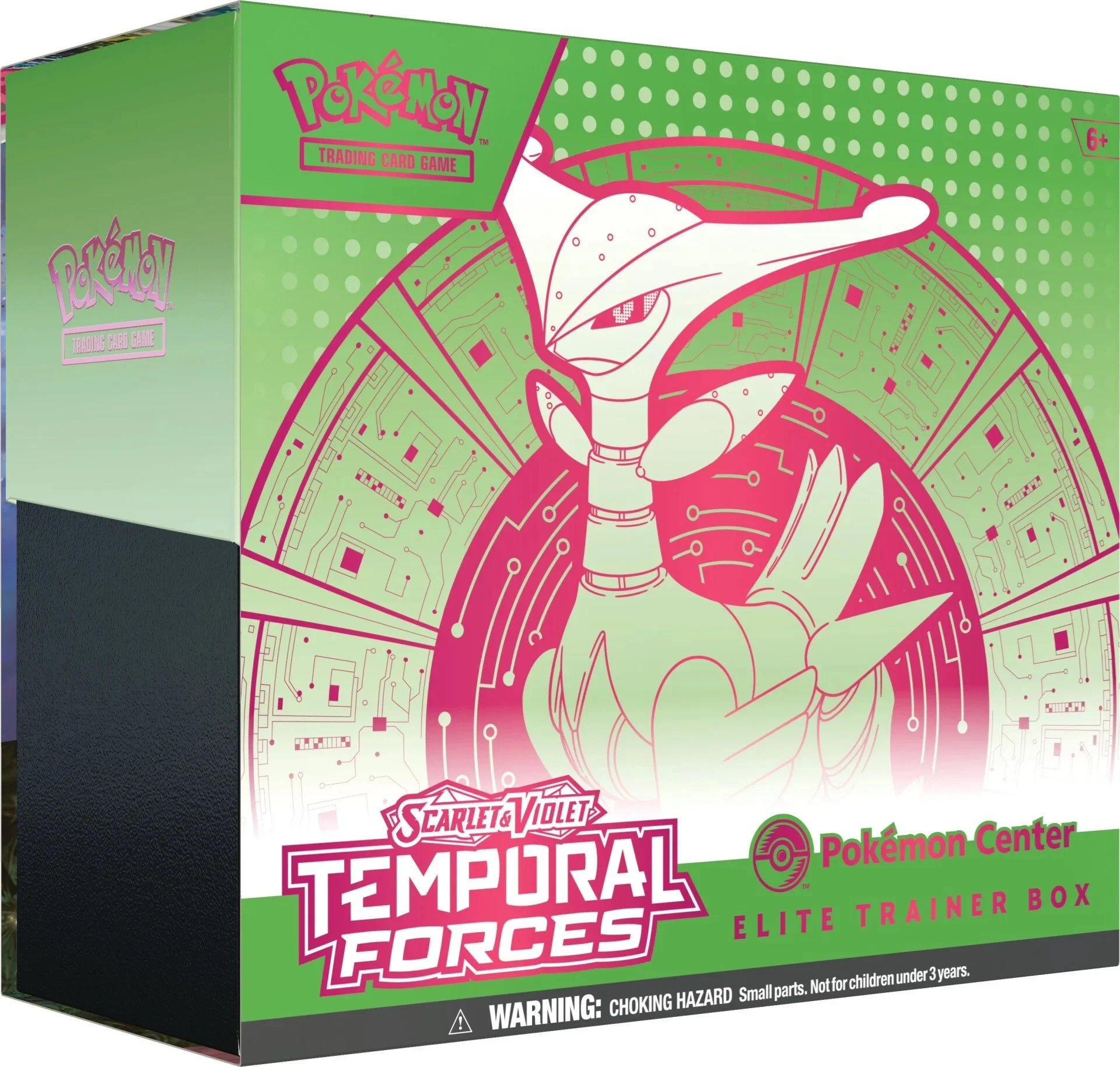 Pokémon TCG: Scarlet & Violet: Temporal Forces - Elite Trainer Box (Iron Leaves) (Pokemon Center Exclusive) - Image 3