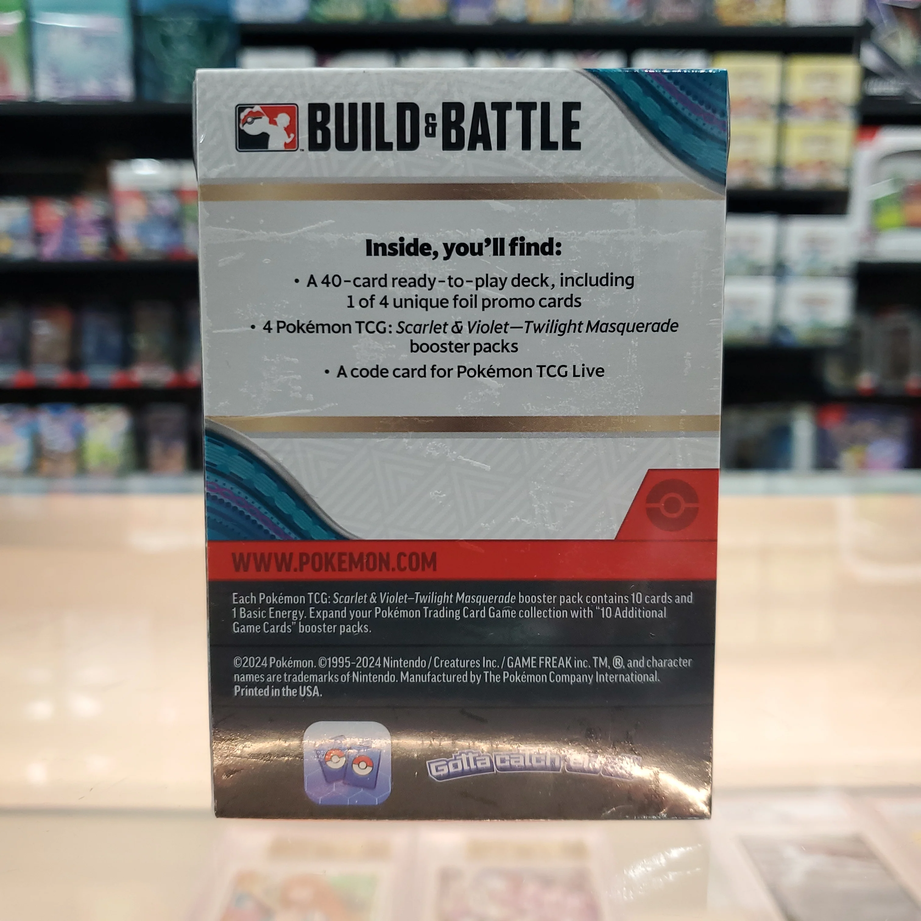 Pokémon TCG: Scarlet & Violet: Twilight Masquerade - Build and Battle Box - Image 2