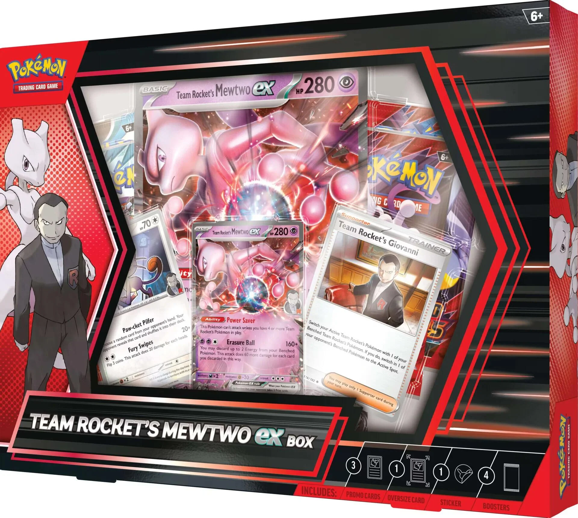 Pokémon TCG: Team Rocket's Mewtwo ex Box (Limit 2) - Image 3