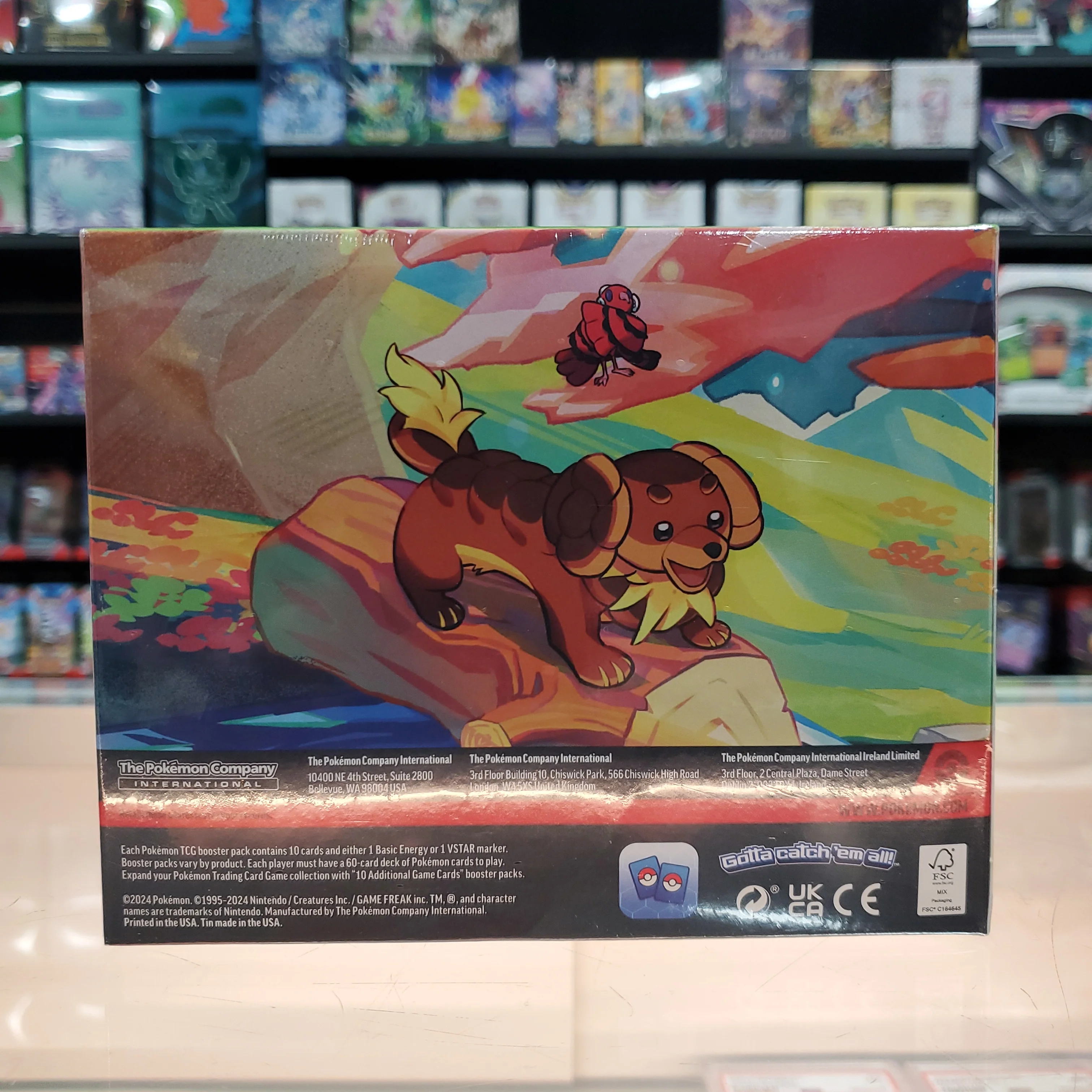 Pokémon TCG: Vibrant Paldea Mini Tin Display - Image 2