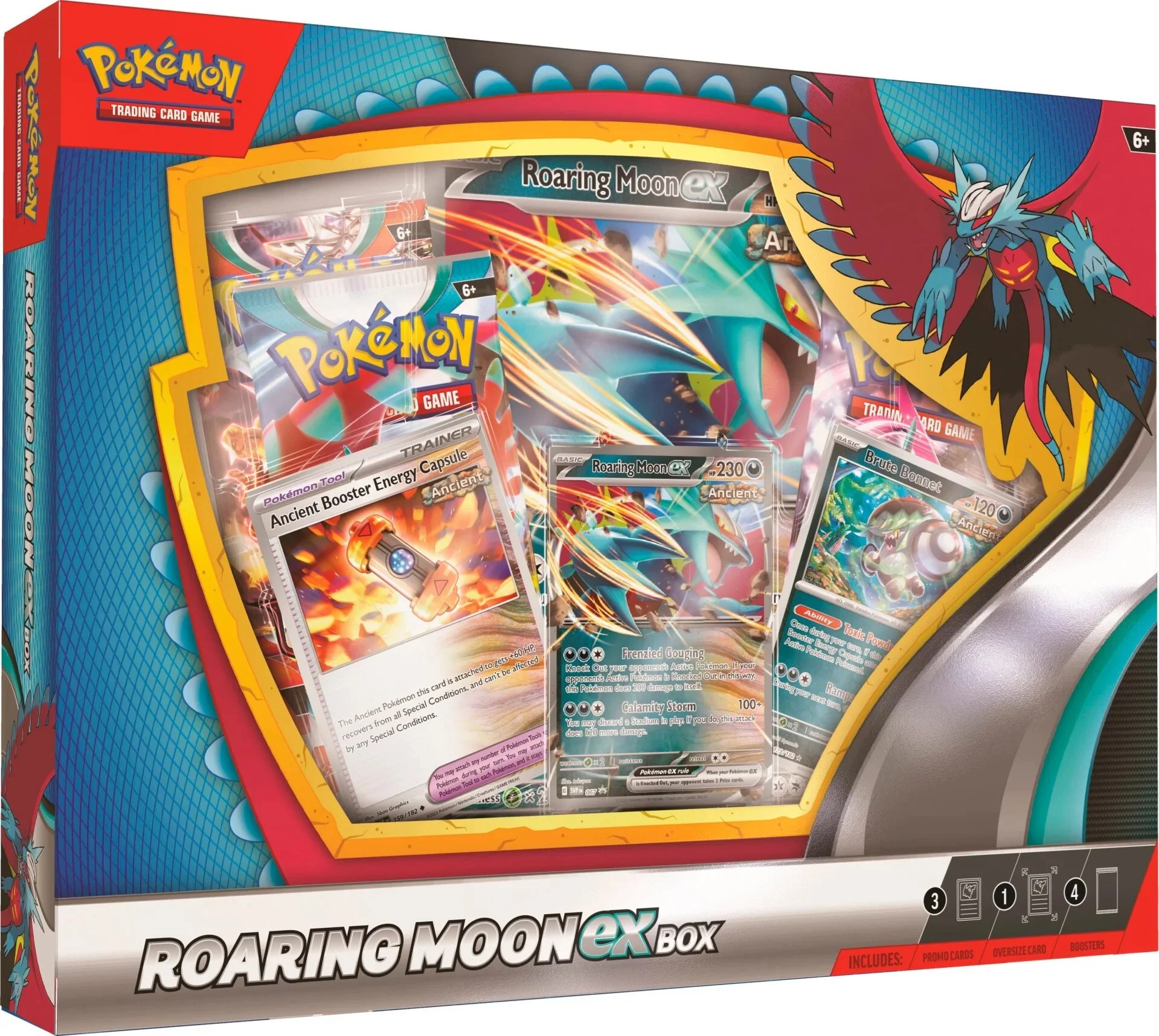 Pokémon TCG: Roaring Moon ex Box - Image 3