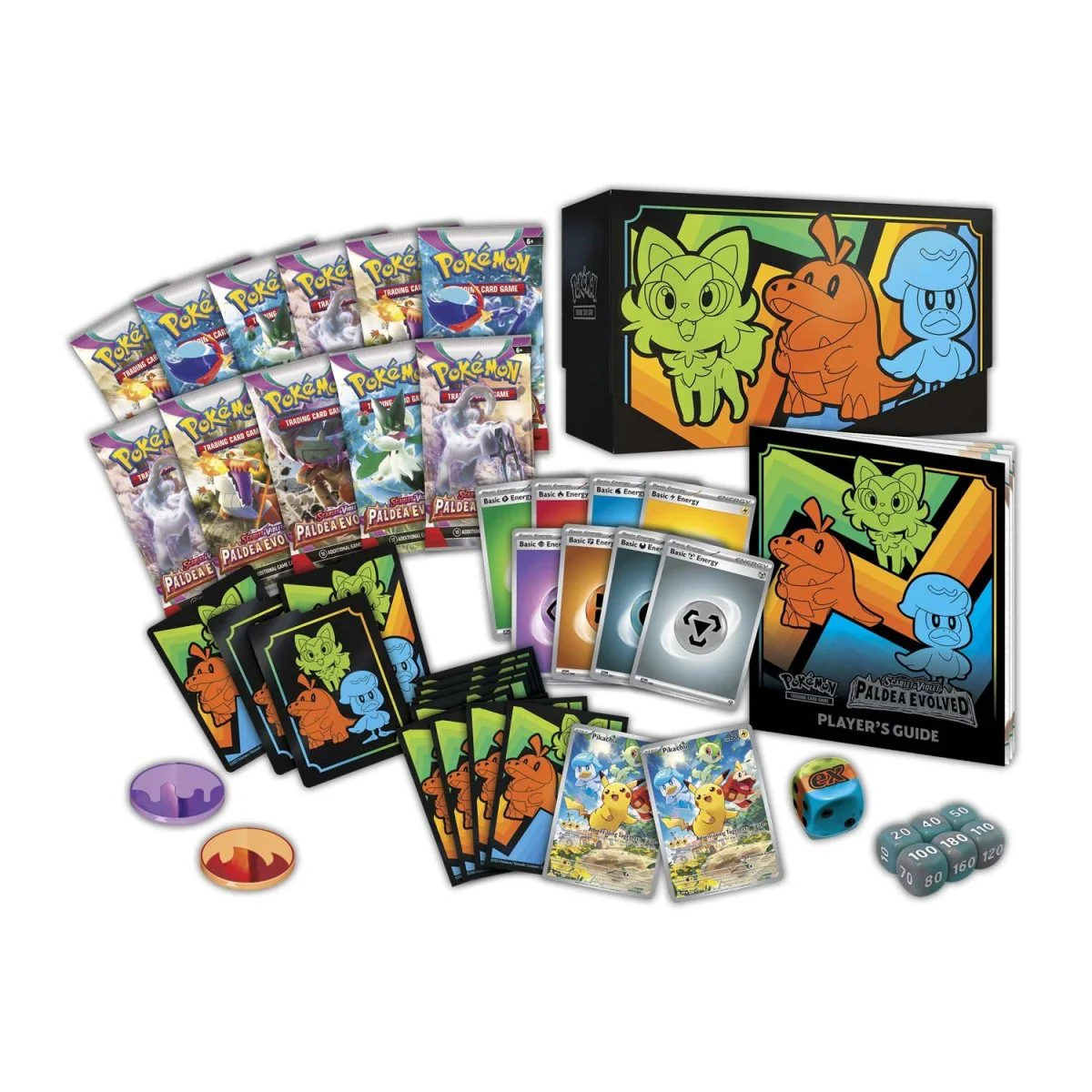 Pokémon TCG: Scarlet & Violet: Paldea Evolved - Elite Trainer Box (Pokemon Center Exclusive) - Image 5